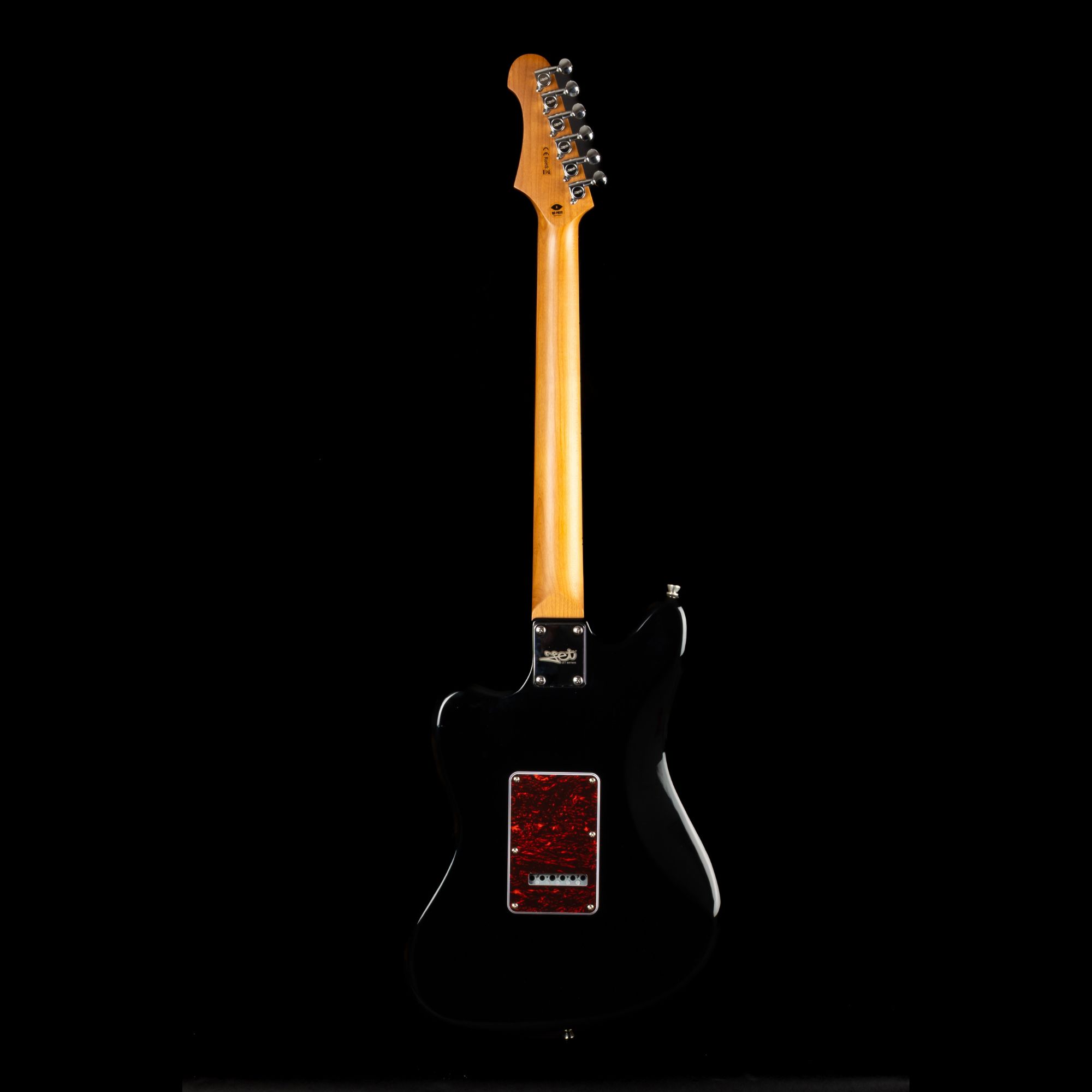 JJ-300  P90 BK E-Gitarre Black