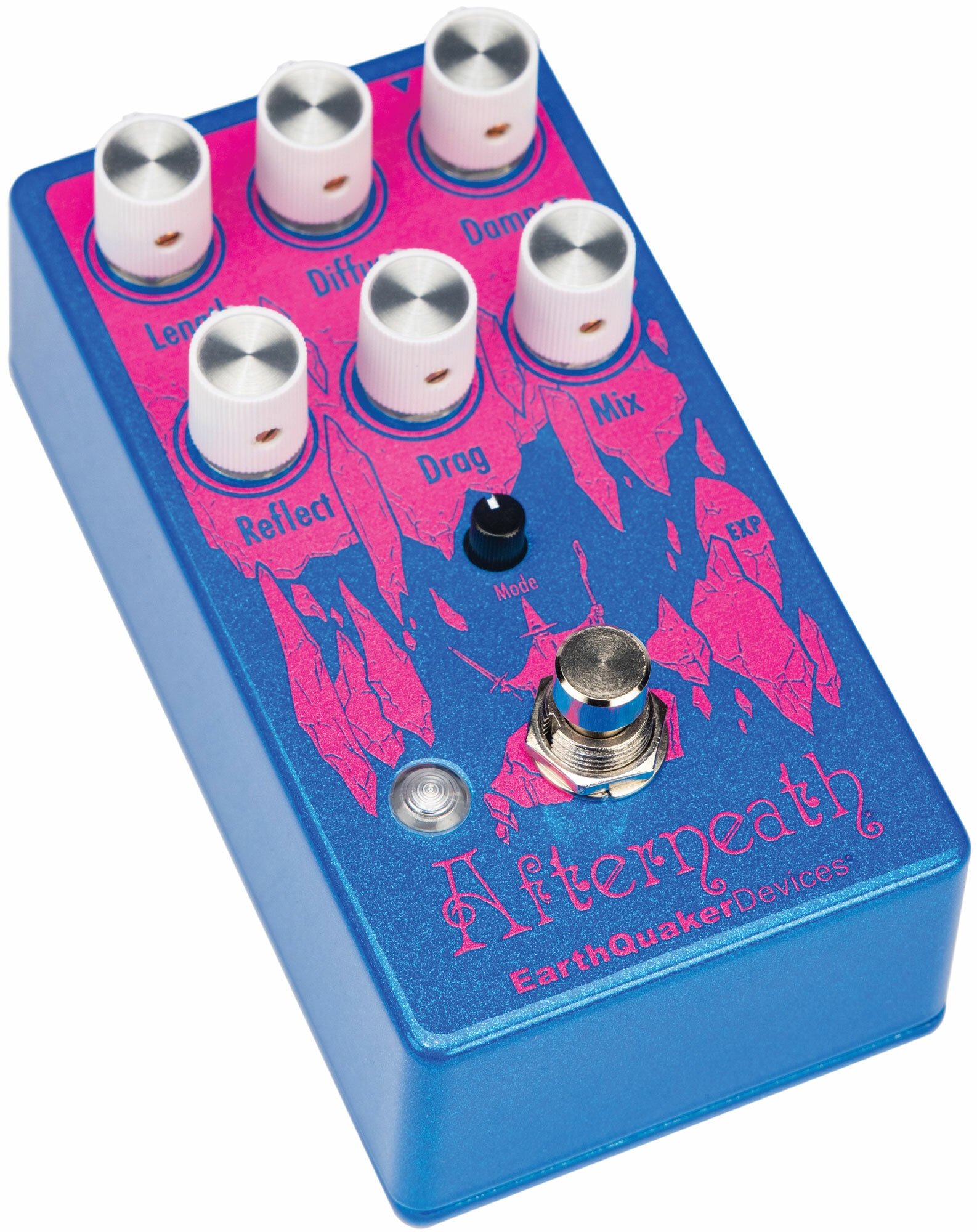 Afterneath V3 BM Custom - Lite Blue / Magenta - Enhanced Otherworldly Reverberator