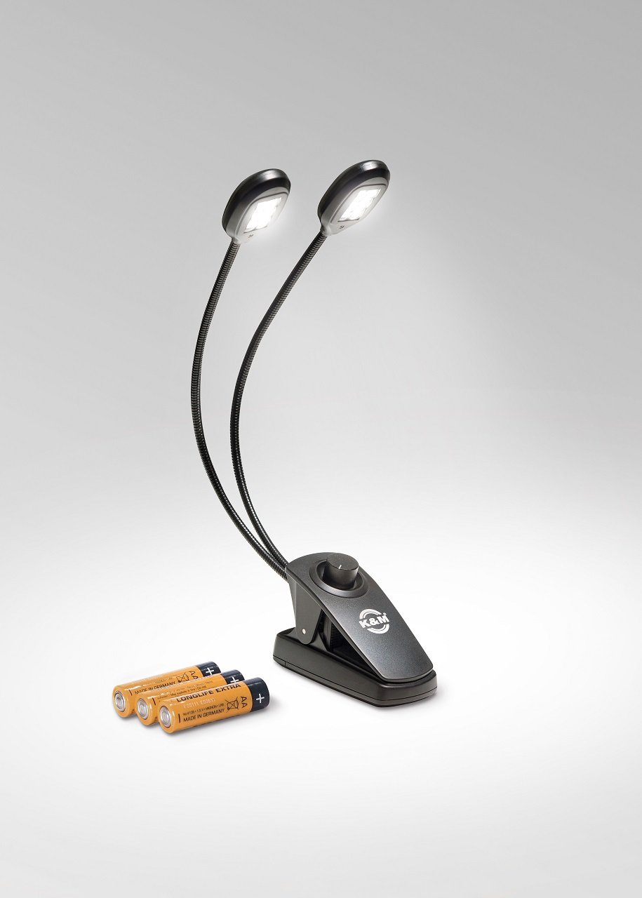 12271 Notenpultleuchte Twin Head Pro