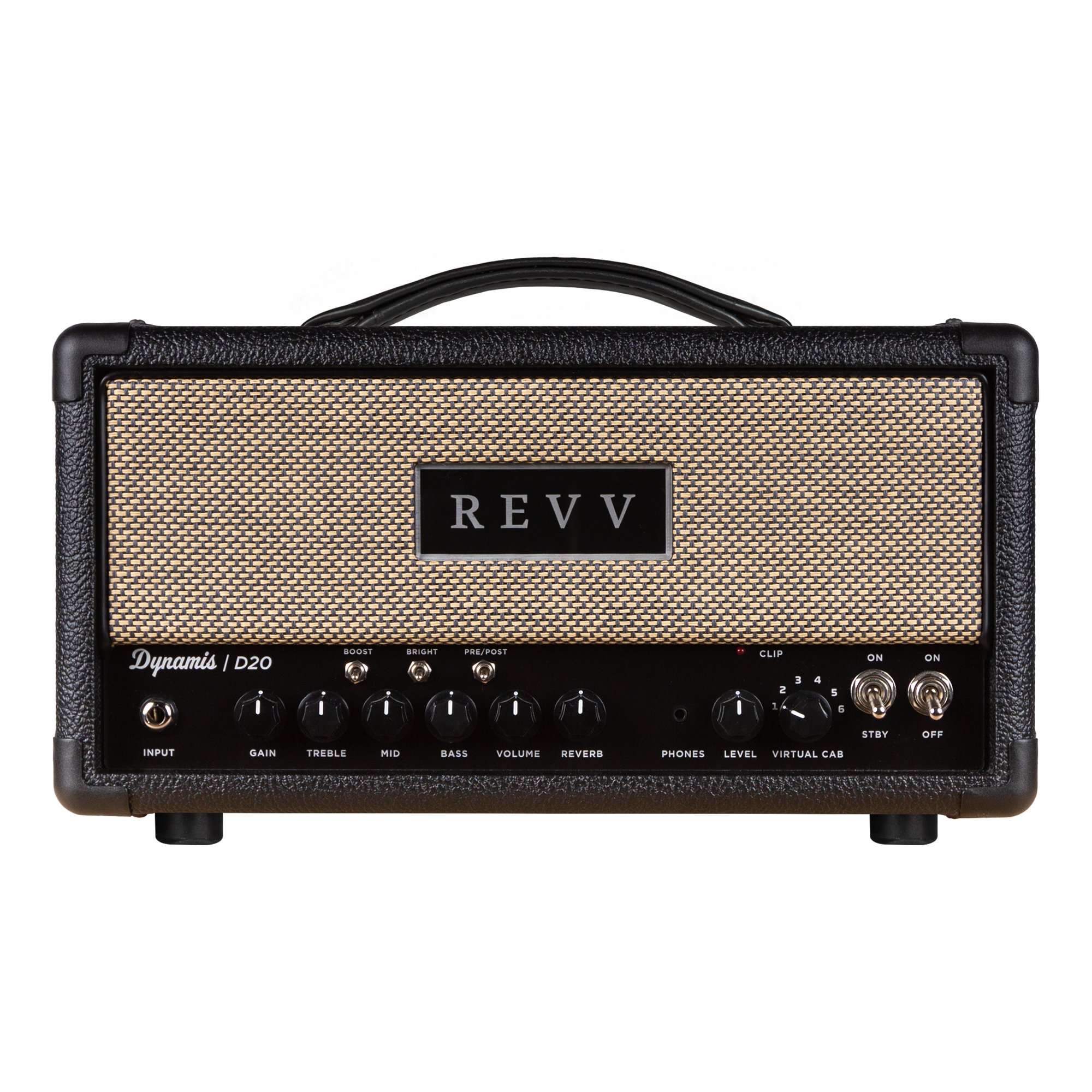 D20 MK2 Amp Head Black 20/4W