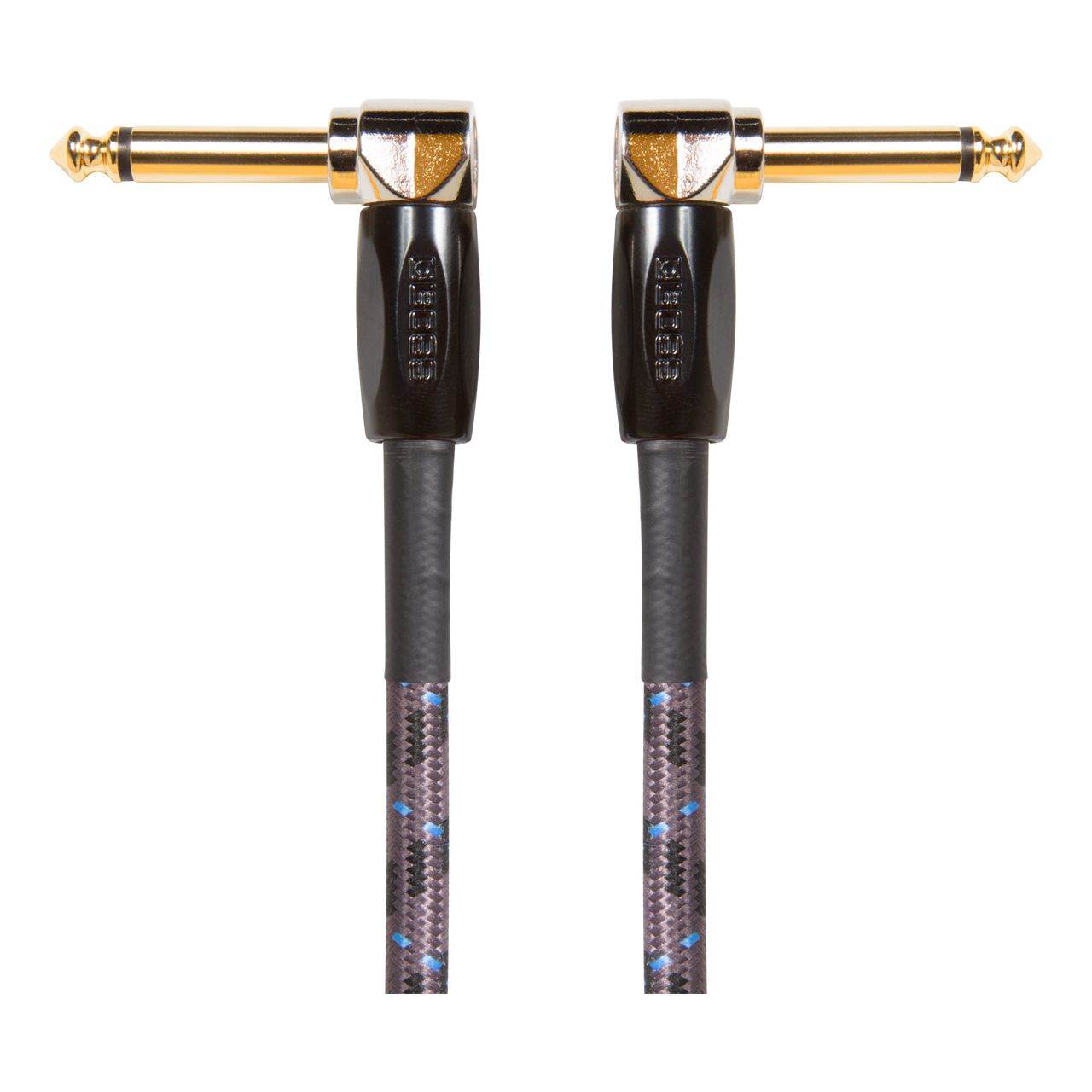 BIC-1AA  Patch / Pedal-Kabel – 6,3mm-Winkelklinken 30cm