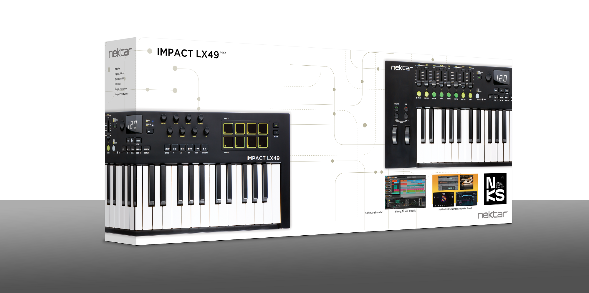 Impact LX49 mk3 Masterkeyboard 