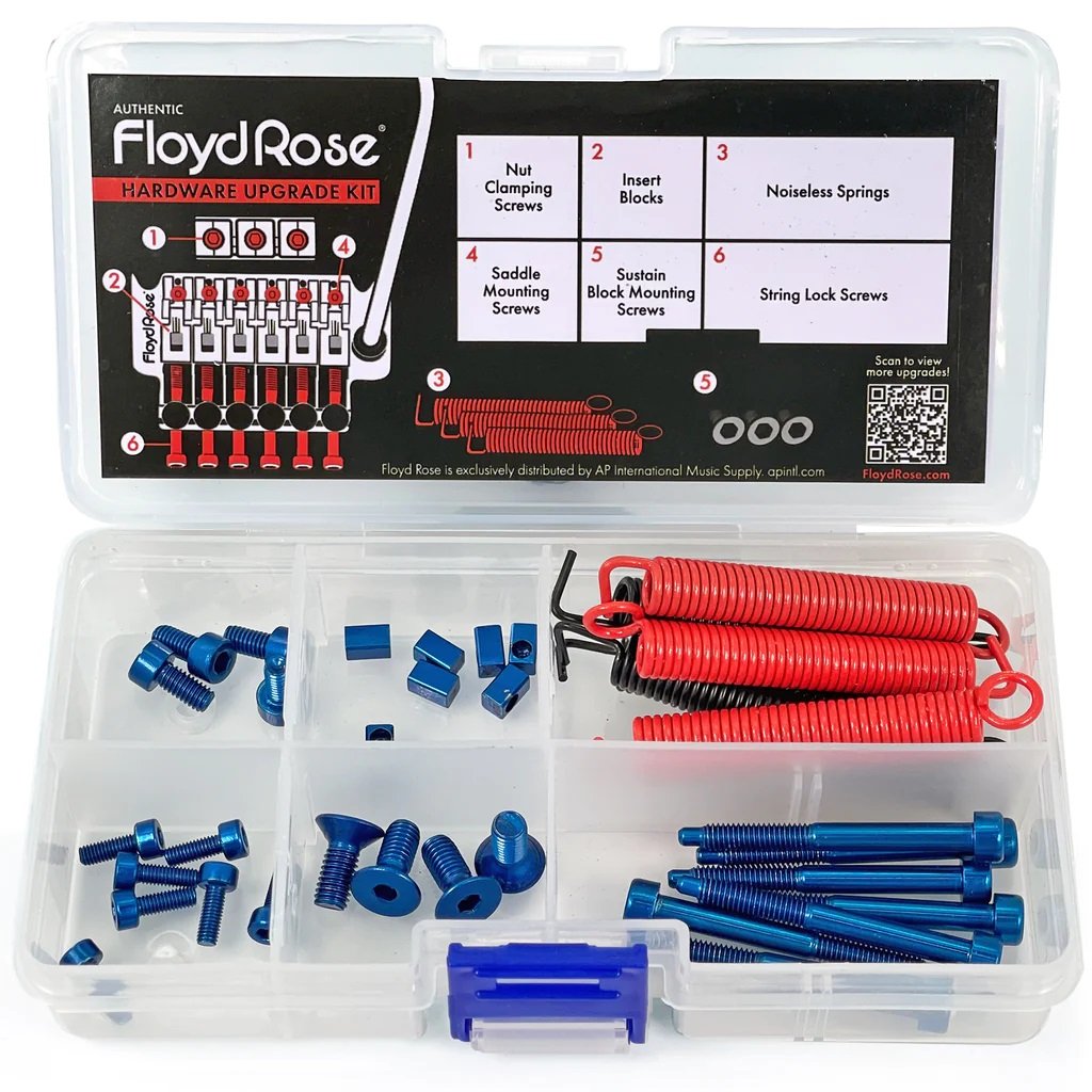 FRUK1-SS-BL - Color Stainless Steel Hardware Upgrade Kit, Blue