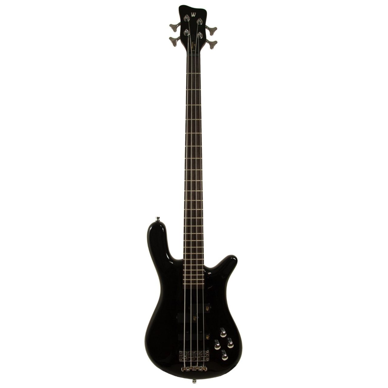 Teambuilt Pro Series Streamer LX, 4-String - Solid Black High Polish