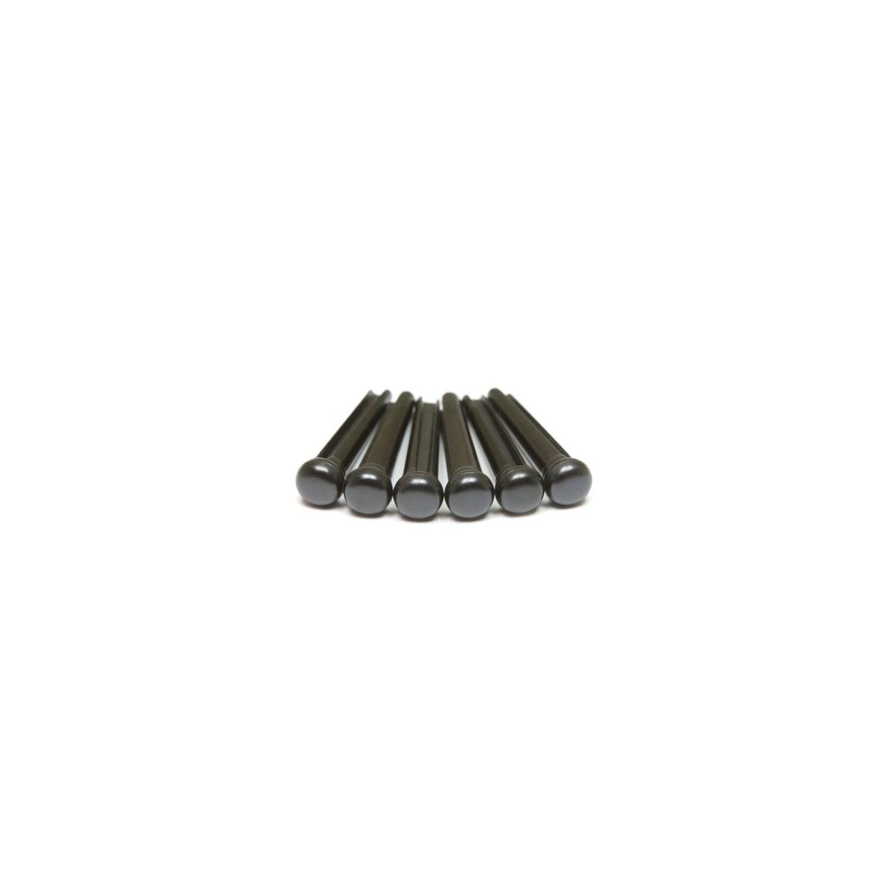 TUSQ Bridge Pins Black no dot 6 pcs