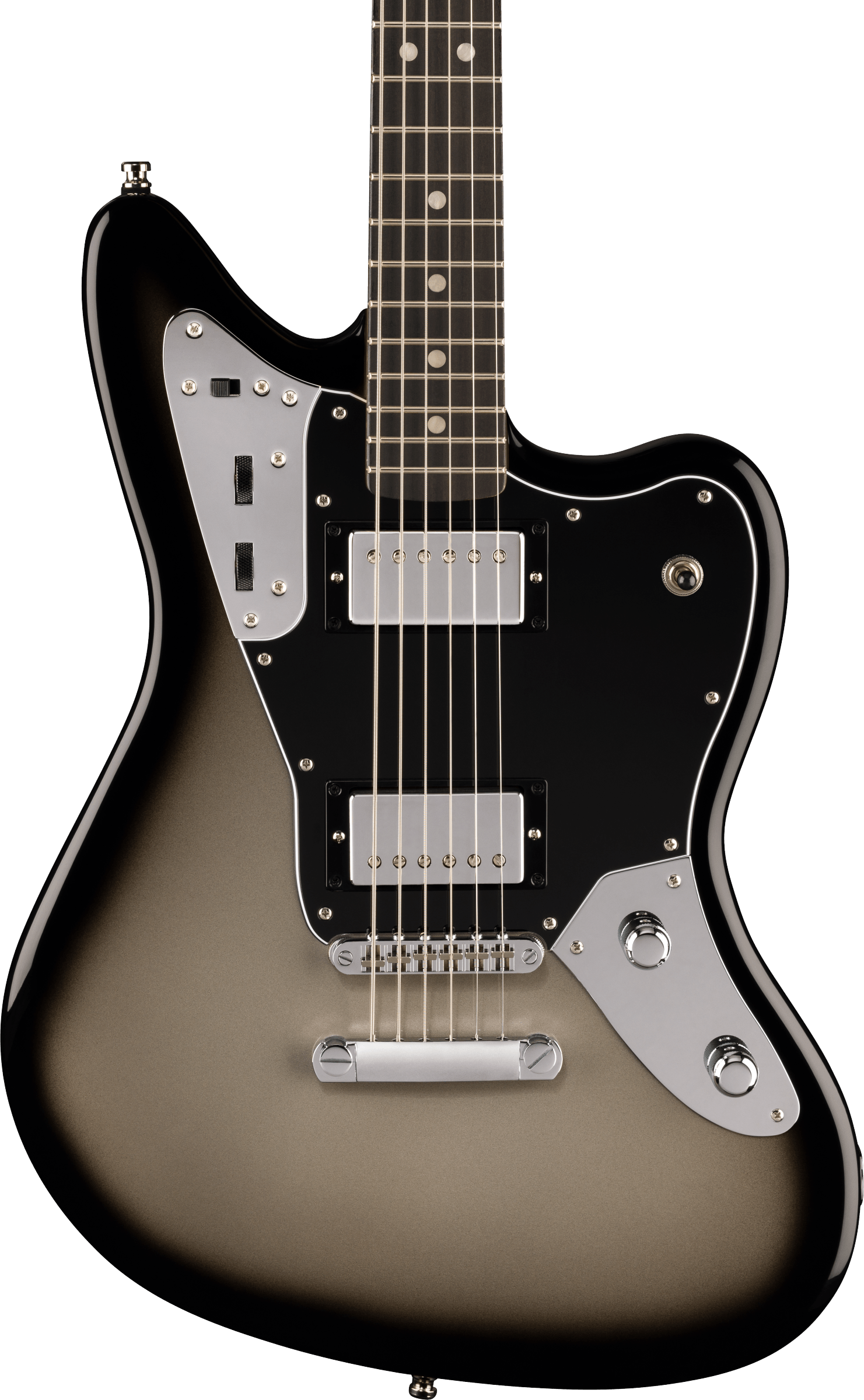 LTD Player Fusion Jaguar Baritone Silverburst