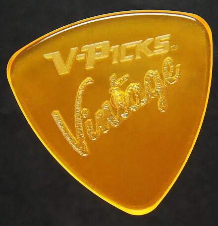 Vintage Mandolin Pick amber
