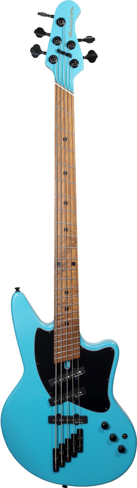 The Saint Avant 5 E-Bass Lambo Metallic Blue
