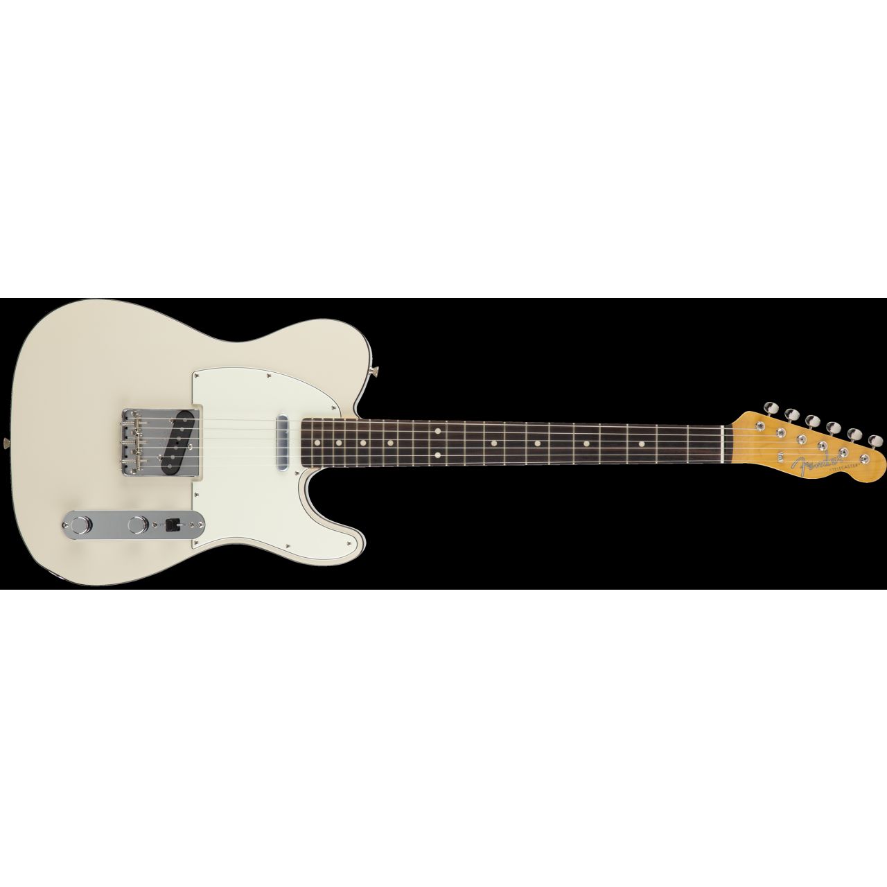 Classic 60s Tele Custom RW Vintage White - E-Gitarre