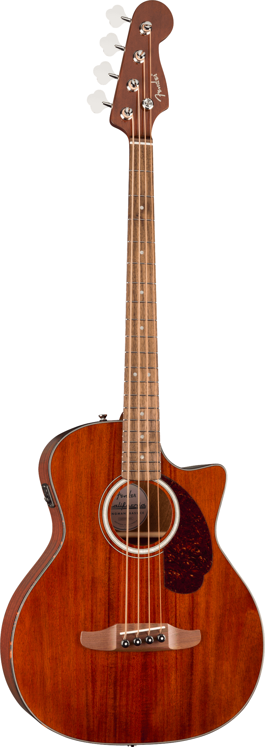 California Deluxe Kingman Bass CE Natural Mahogany