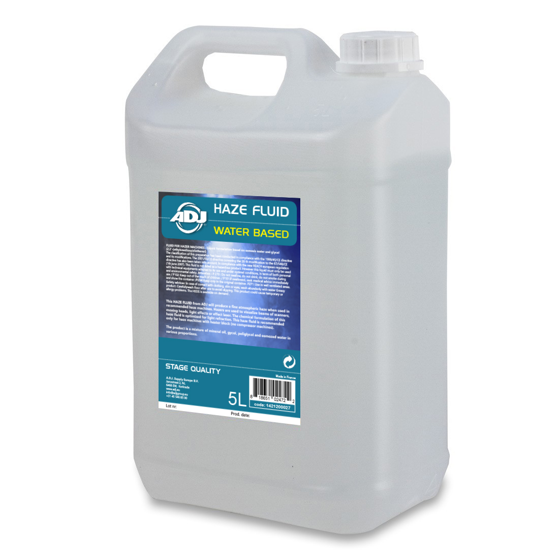 Haze Fluid water based 5l
