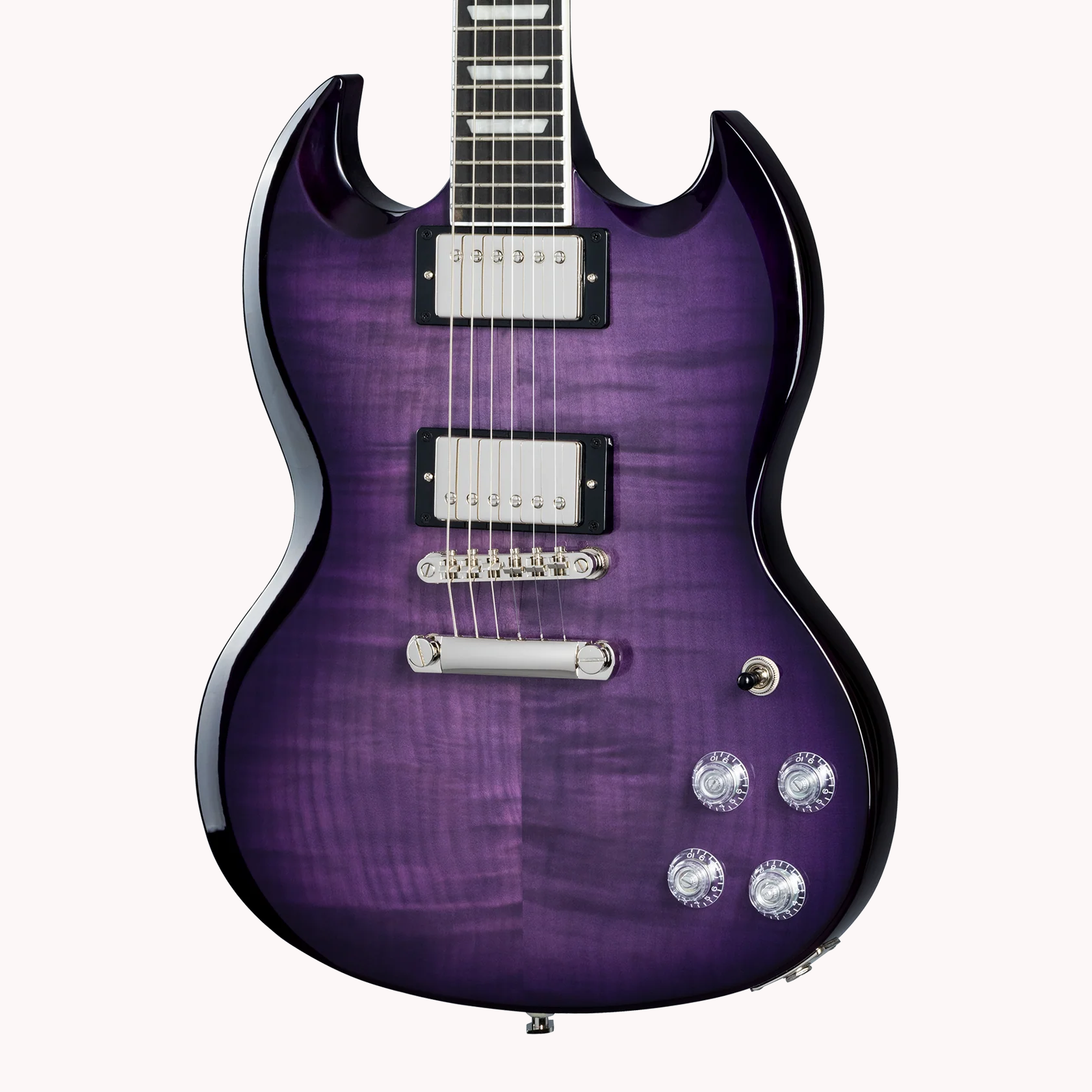 SG Modern  Figured Purple Burst