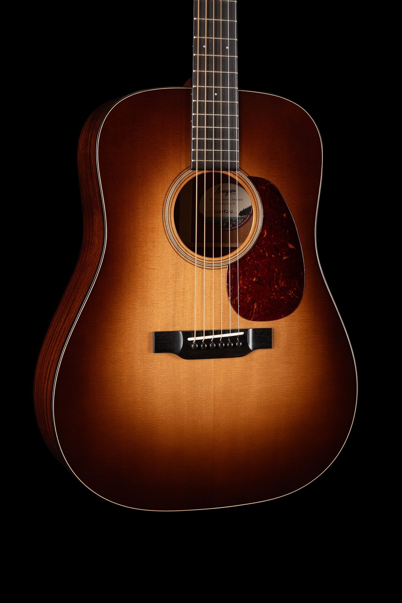 D Country Boy/TS Sunburst Westerngitarre
