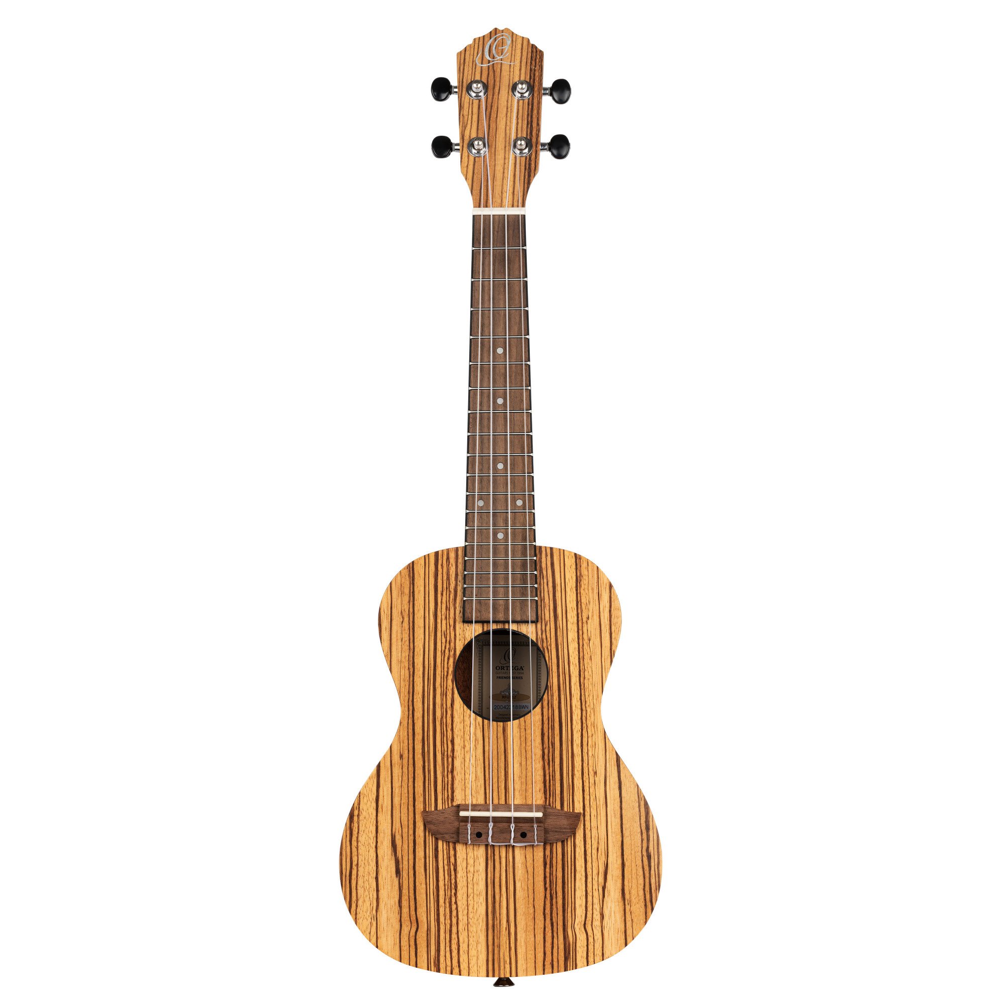 Timber Ukulele Natur Zebraholz inkl. Tasche