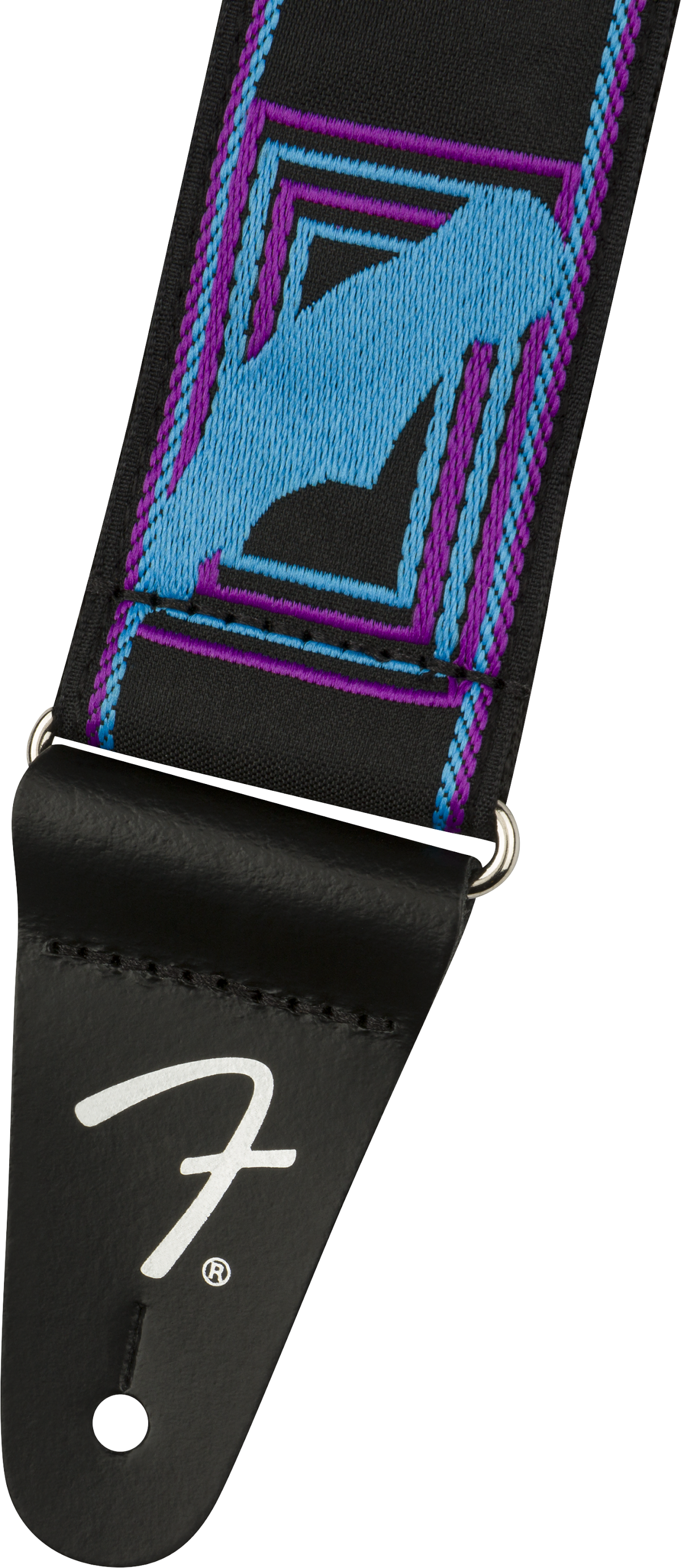 Neon Monogrammed Strap Blue/Purple