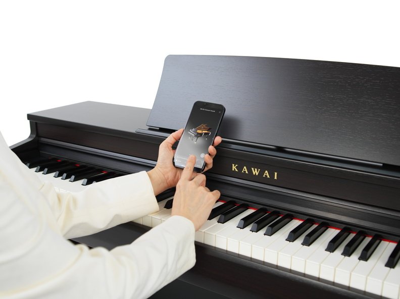CN-201 Digitalpiano Schwarz Satiniert