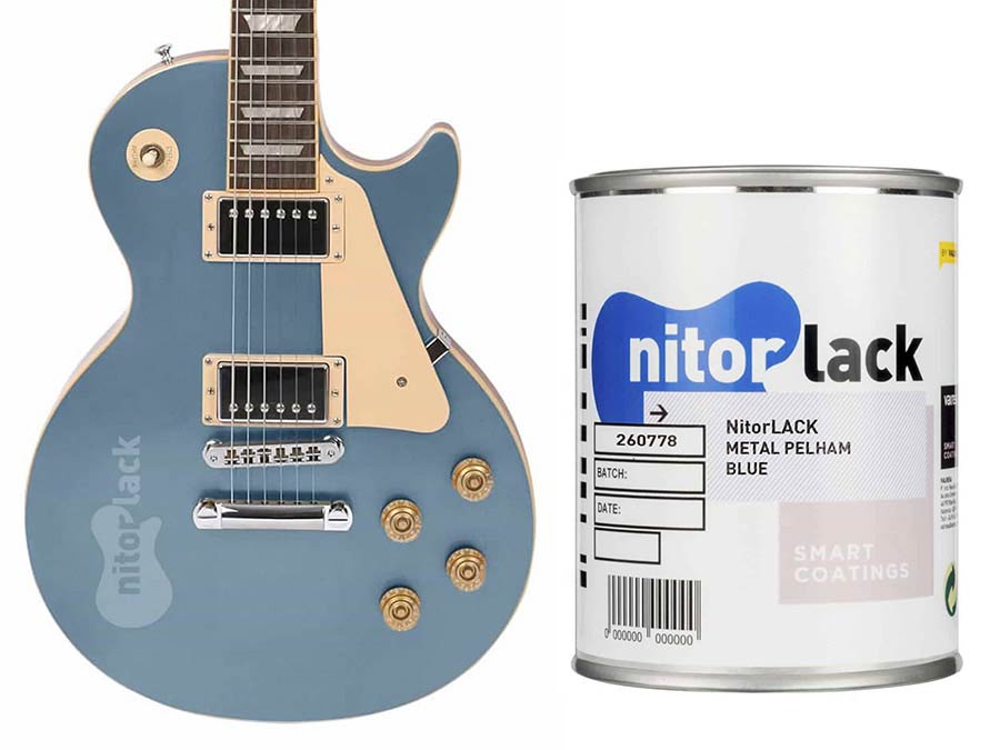 Nitrocelluloselack Pelham Blue - 500ml Dose