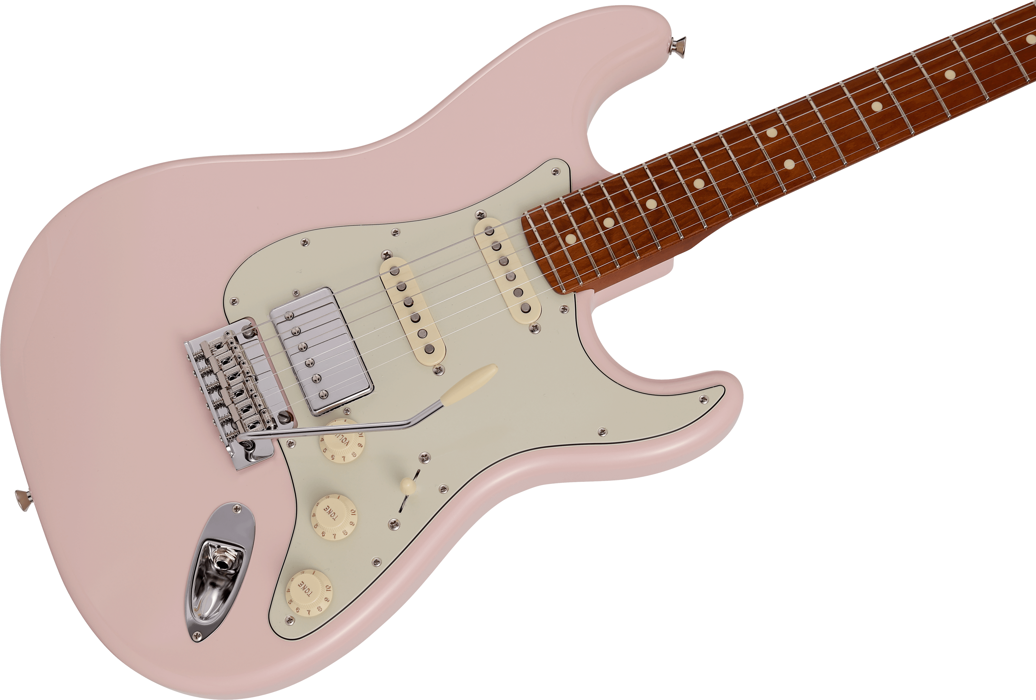 Made in Japan Hybrid II Stratocaster® Limited Run, Roasted, Shell Pink