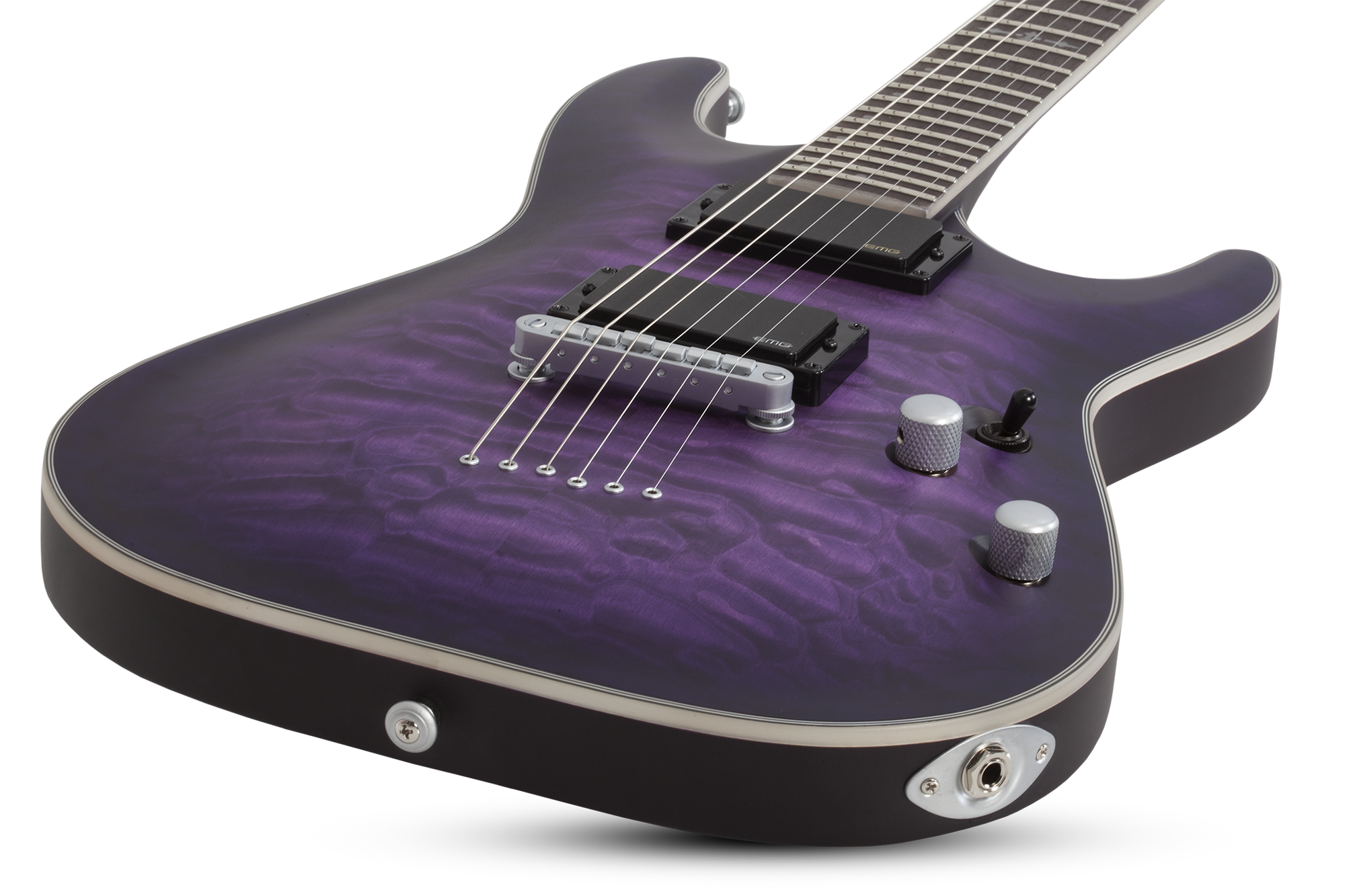 C-1 Platinum Satin Purple Burst E-Gitarre