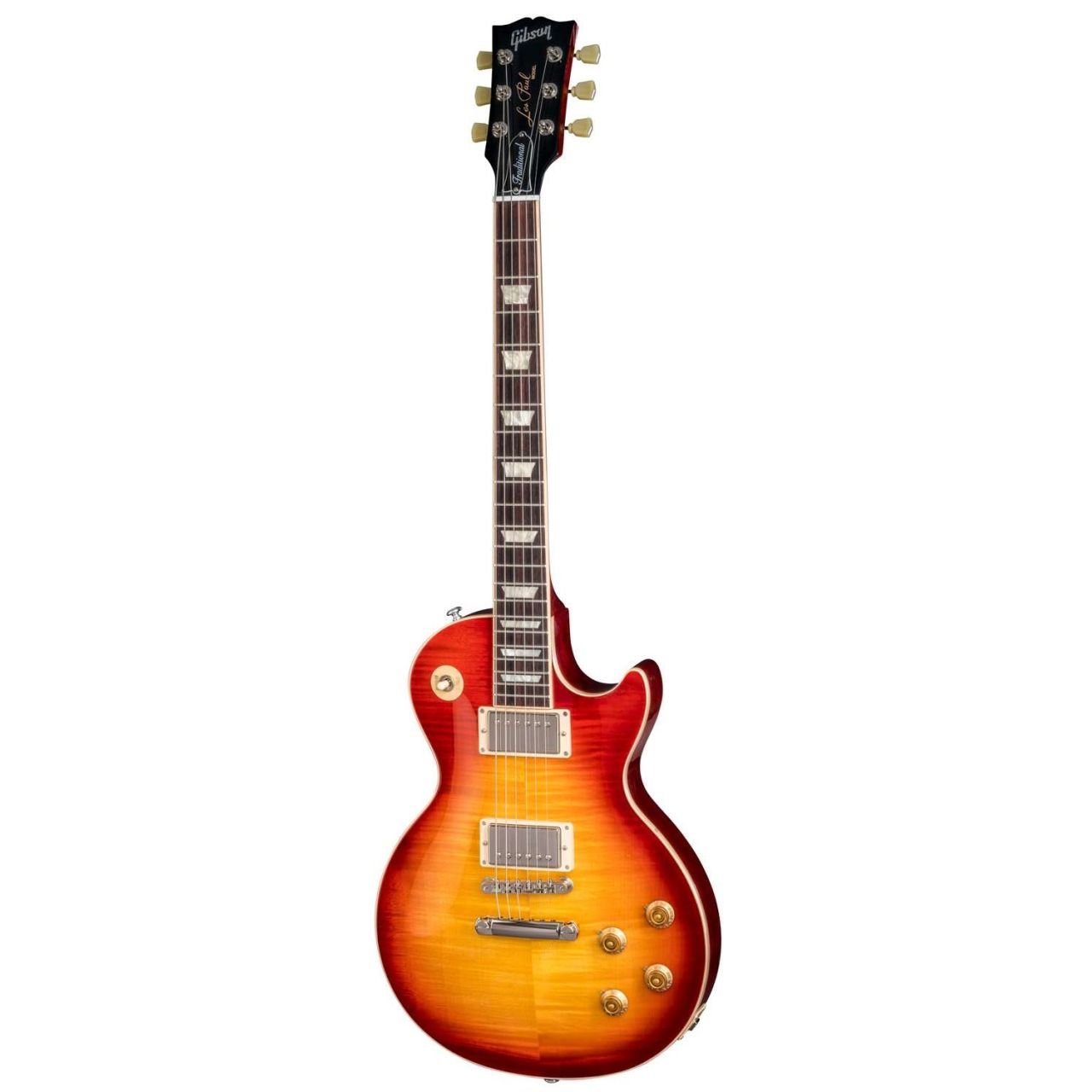 Les Paul Traditional 2018 Heritage Cherry Sunburst - E-Gitarre inkl. Koffer