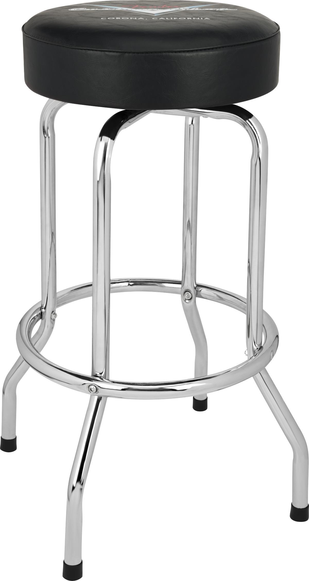 Custom Shop Barstool Black/Chrome 30"