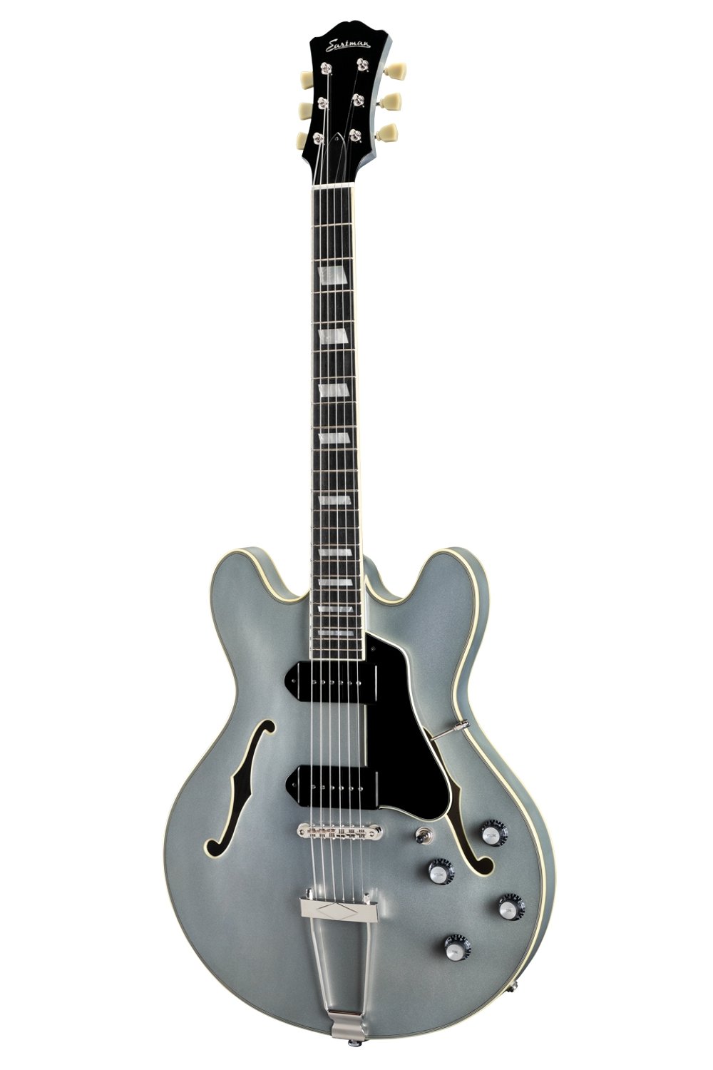 T64-T-IBM Hollowbody Iced Blue Metallic