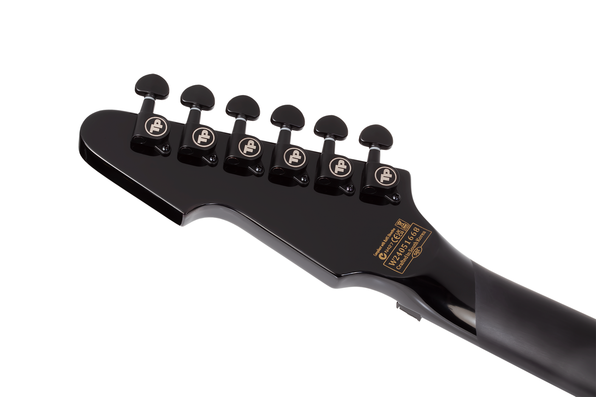 E-1 FR Pryzm Palladium Gloss Black E-Gitarre