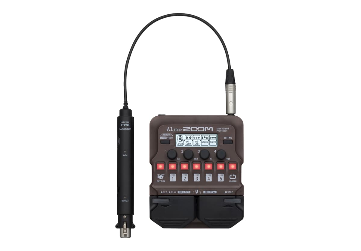 A1 FOUR Acoustic Instruments Multieffekt Pedal