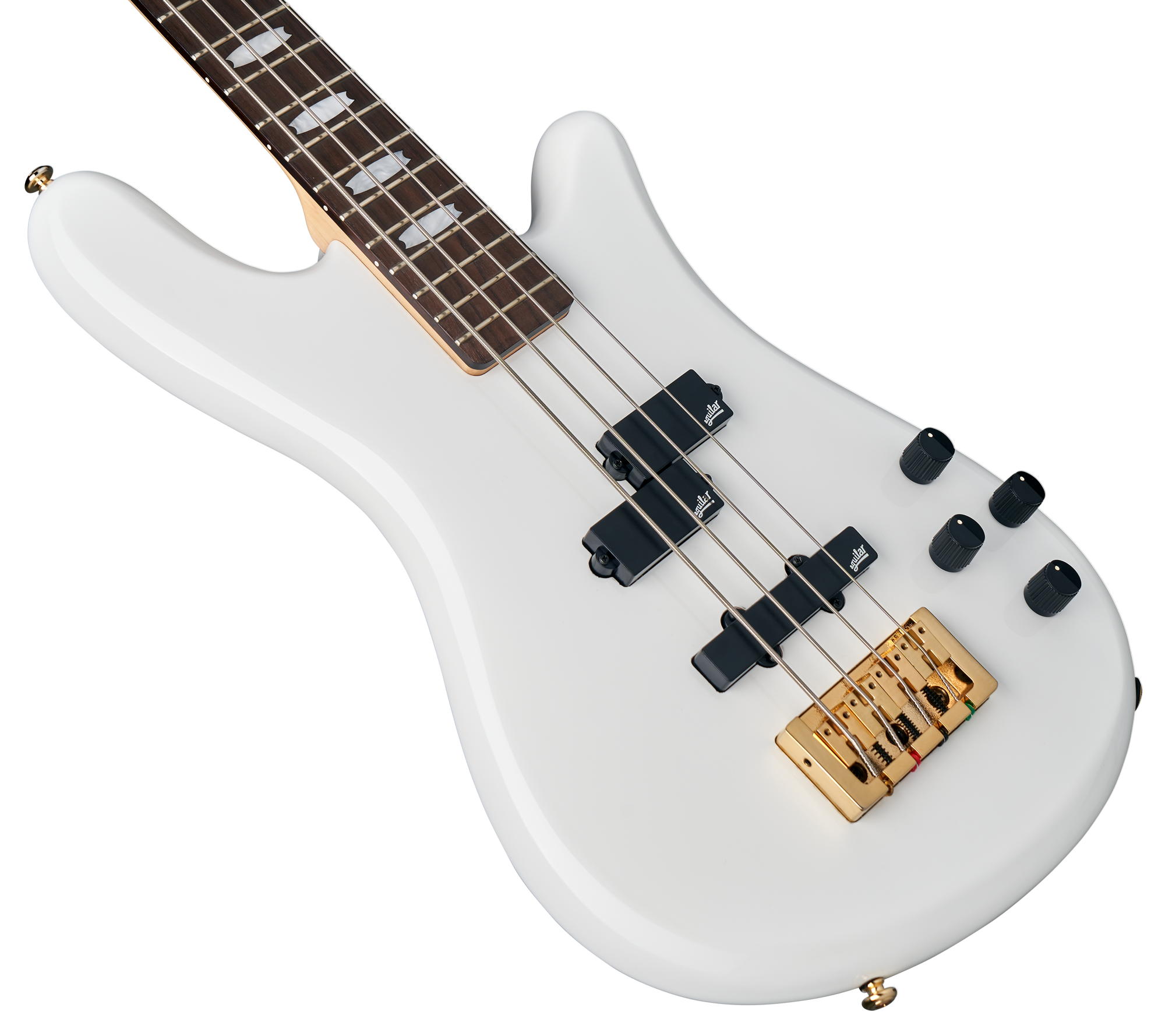 Bassgitarre, Icon NS-2, Bolt-On, White Gloss