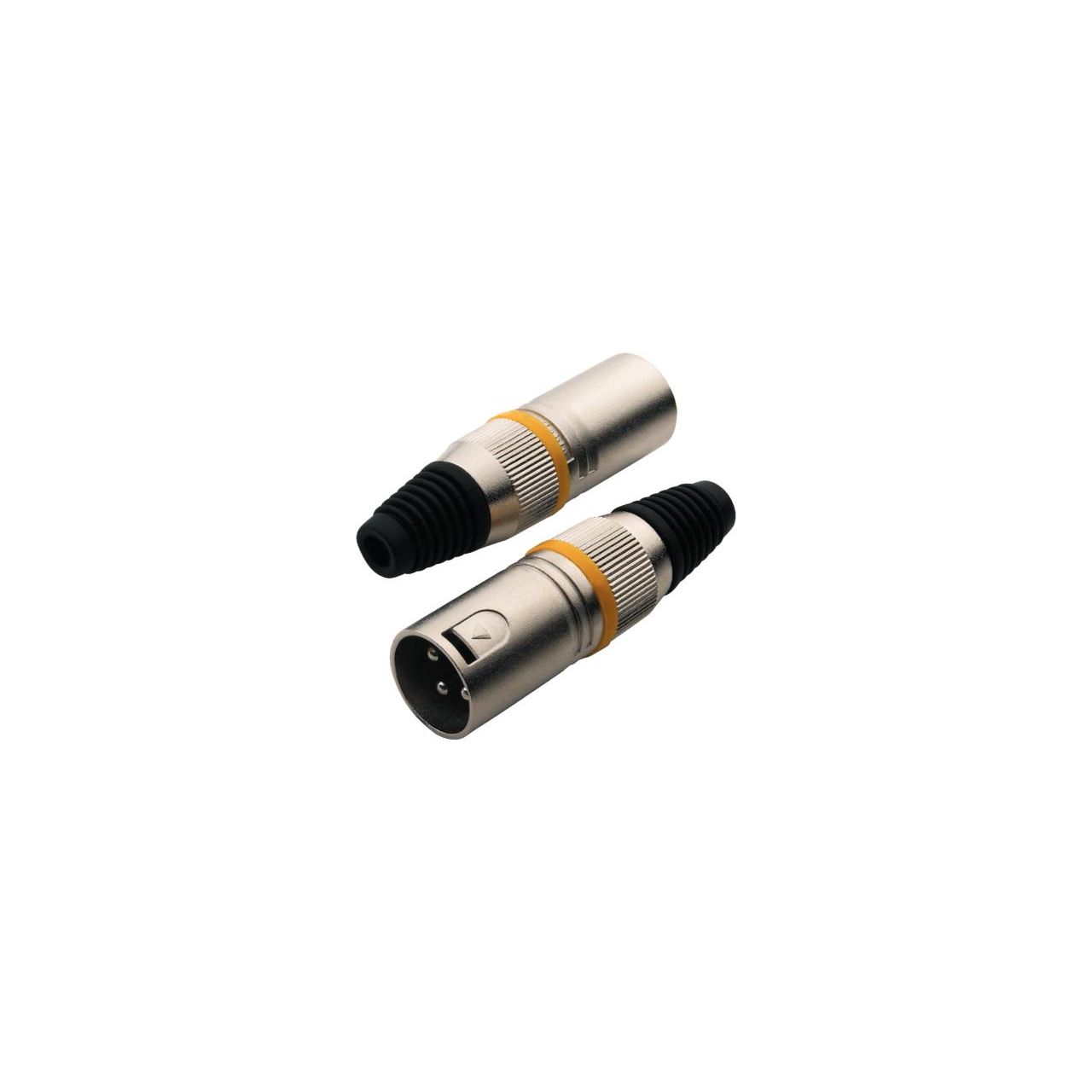 XLR Plug - Metal Cap / Male (1 Stück)