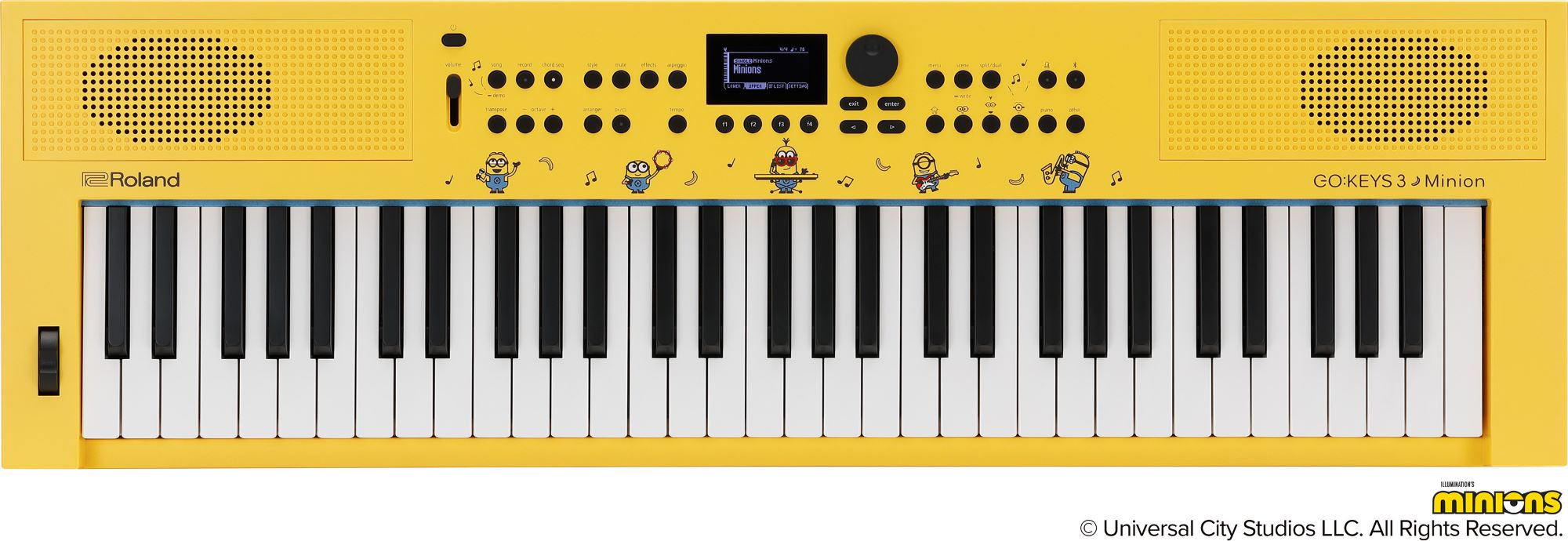 GO:KEYS 3 Minion Keyboard