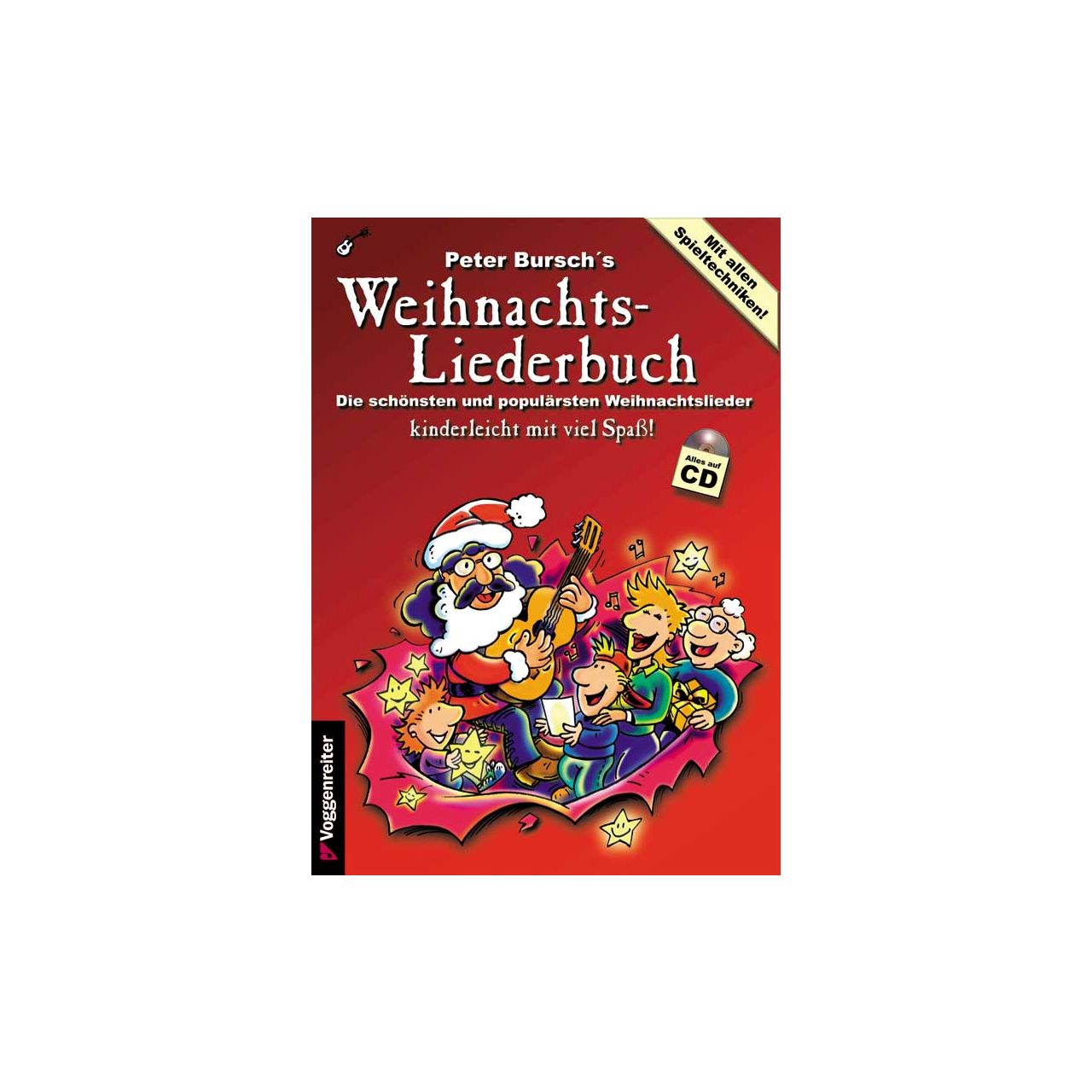 Peter Bursch -  Weihnachts-Liederbuch (mit CD)