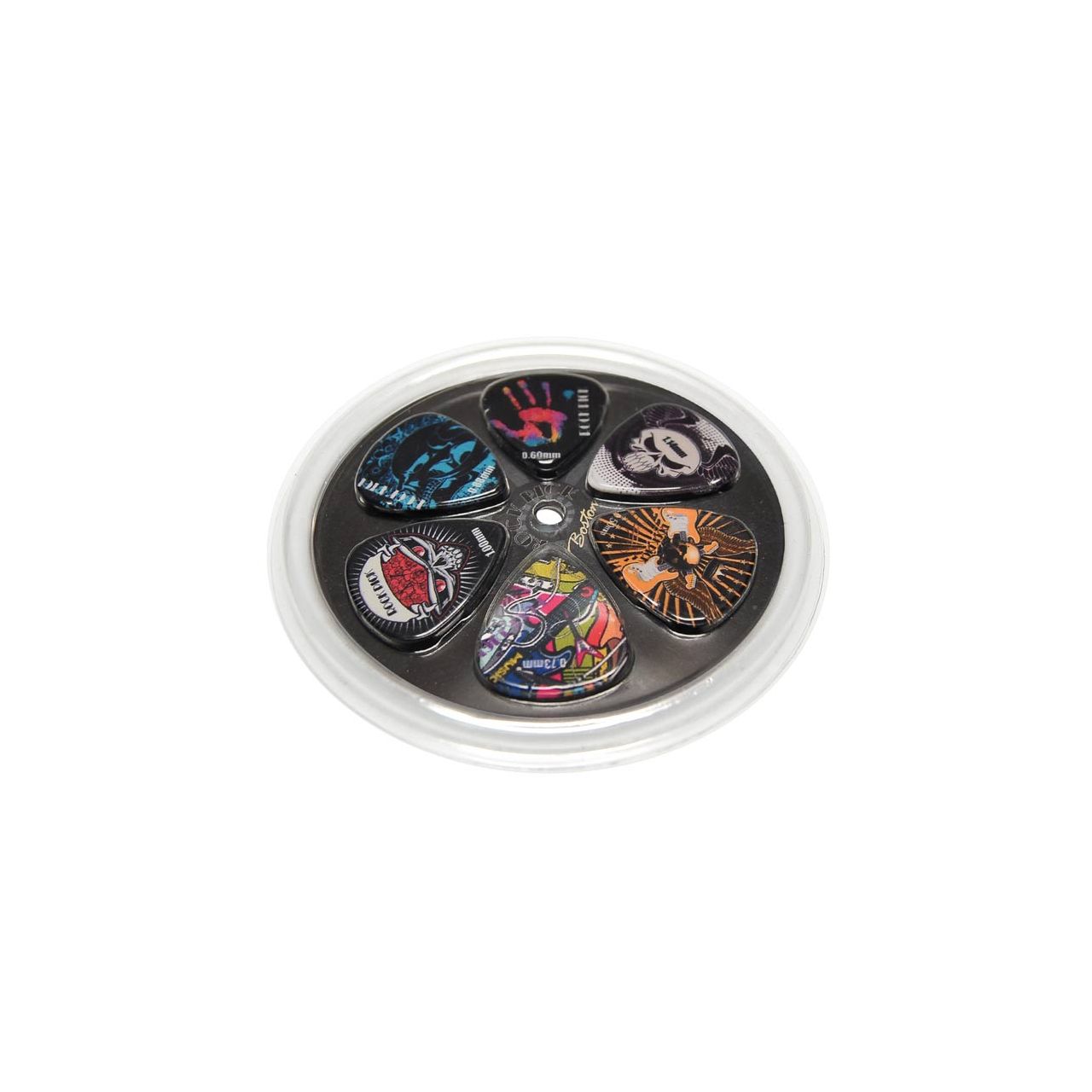 BRP6-MIX Rock Plektren Set Celluloid