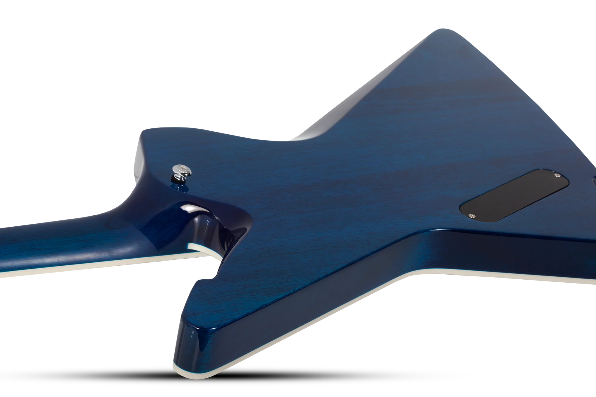 E-1 Electro Resin Transparent Blue E-Gitarre