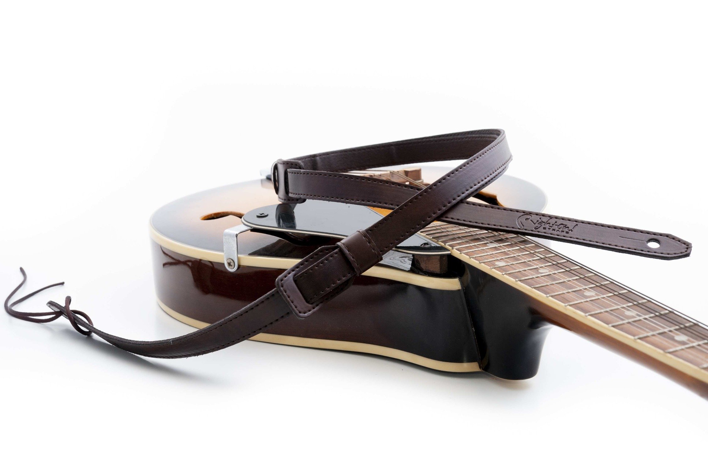 Ukulele and Mandolin Strap Classic Brown
