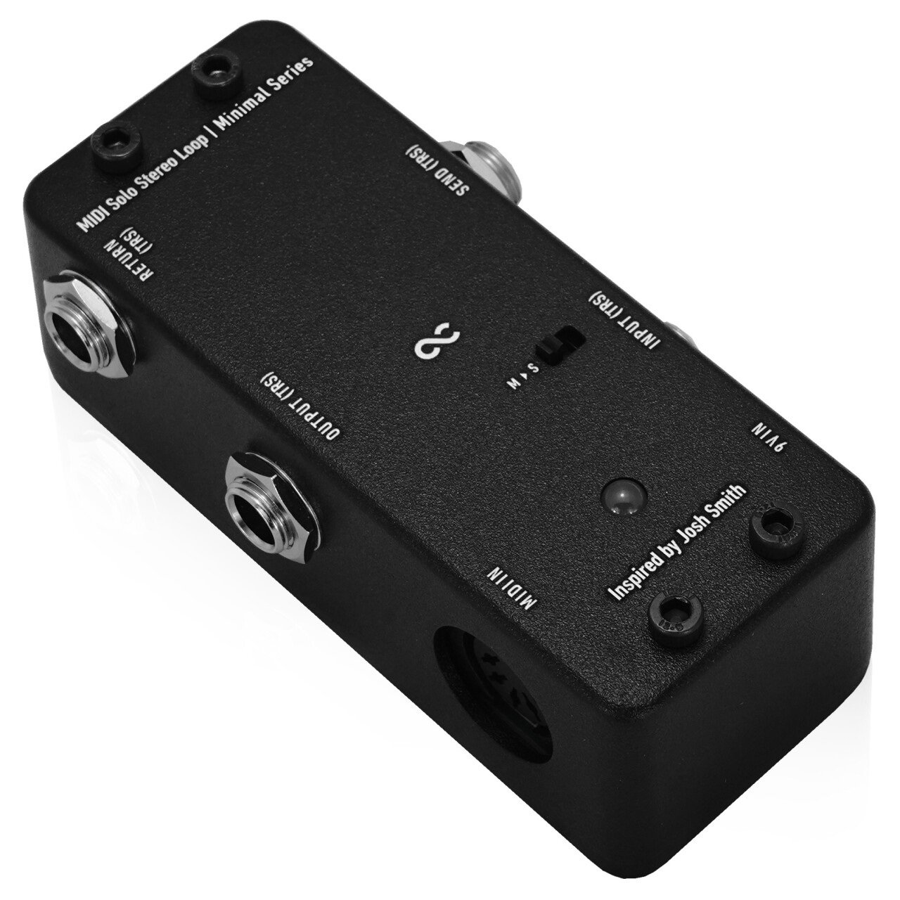 Minimal Series MIDI Solo Stereo Loop - True Bypass Looper