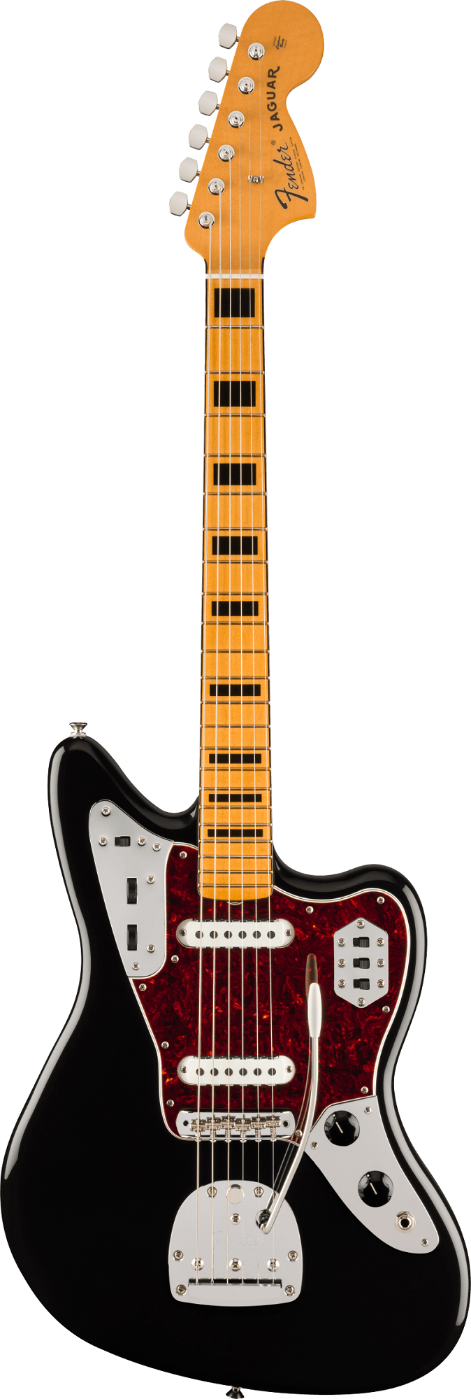 Vintera® II '70s Jaguar®, Maple Fingerboard, Black