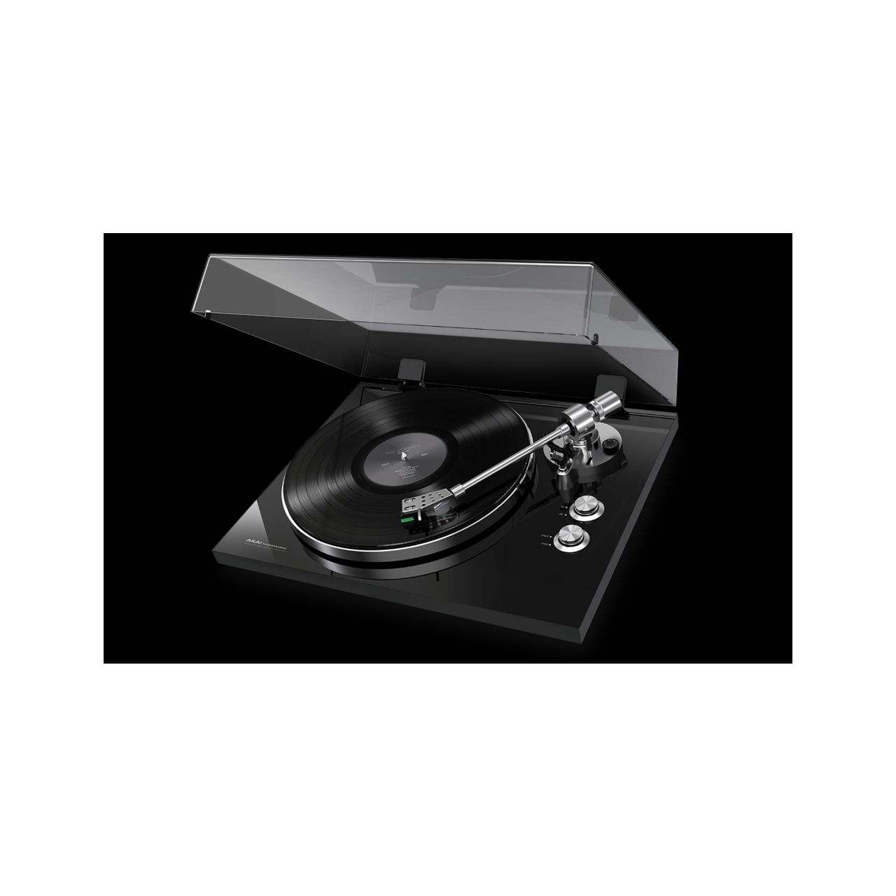 Alto BT500 Black - Premium Plattenspieler mit Bluetooth Streaming