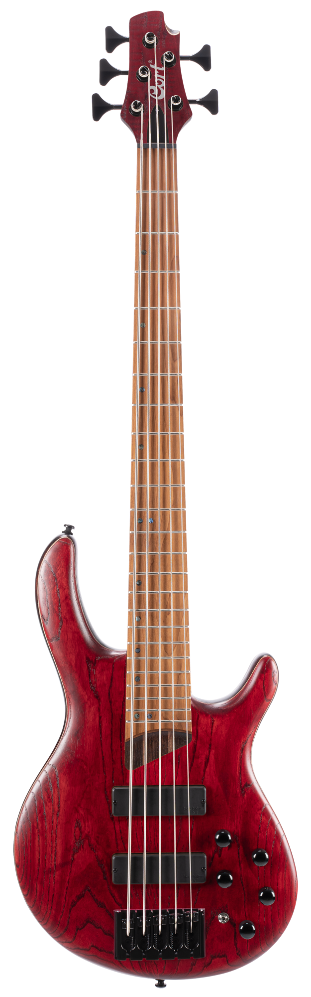 B5 Element 5-Saiter Bass Open Pore Burgundy Red