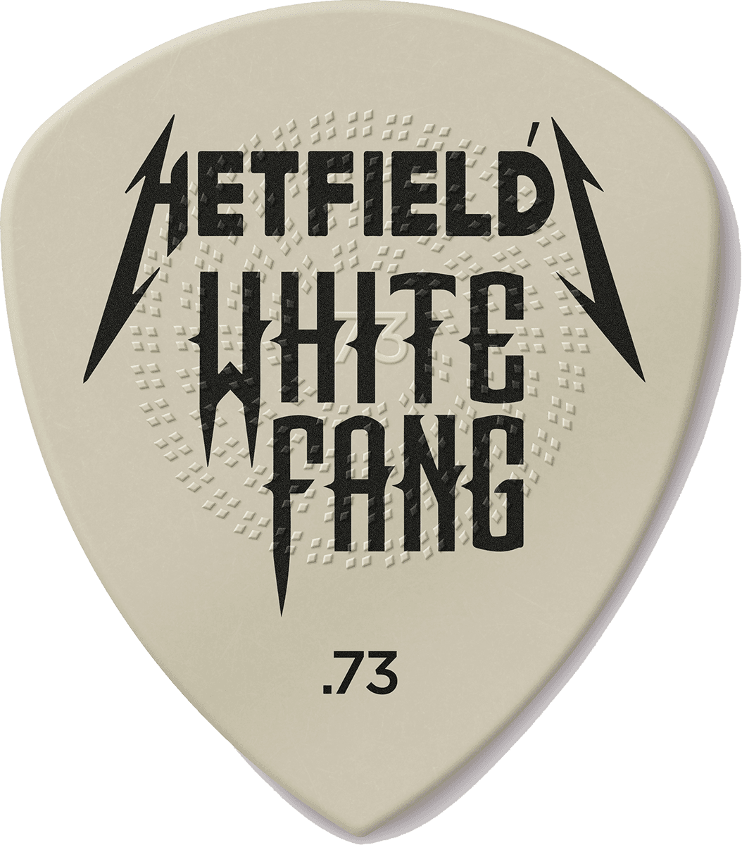 Hetfield White Fang 0.73 mm Pick Tin Box (6 Stck.)