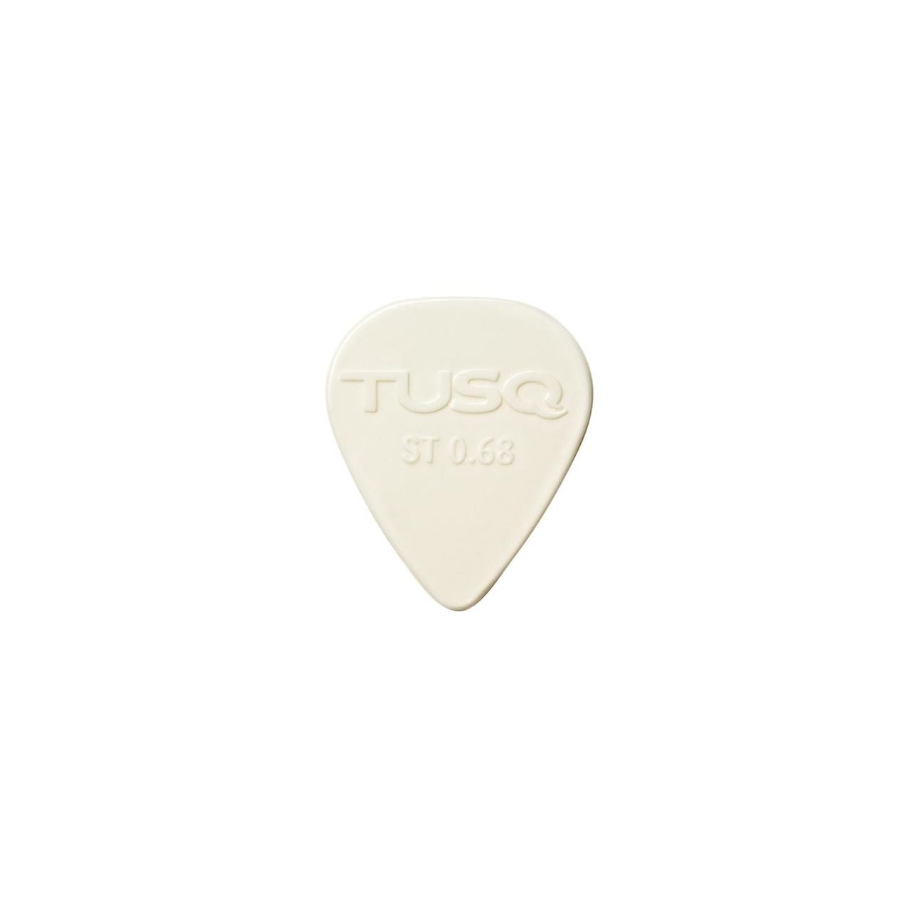 TUSQ Standard Pick 0.68 mm White 6 pcs