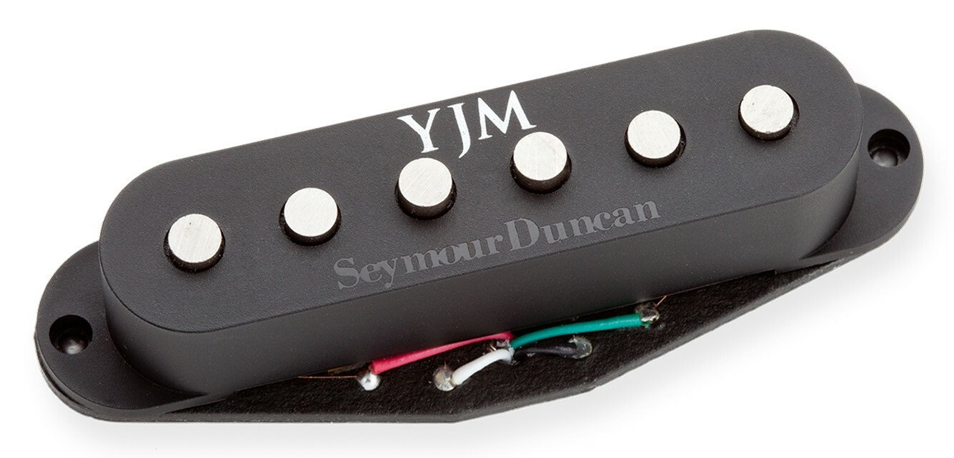 STK-S10B - YJM Fury Strat - Bridge Pickup - Black