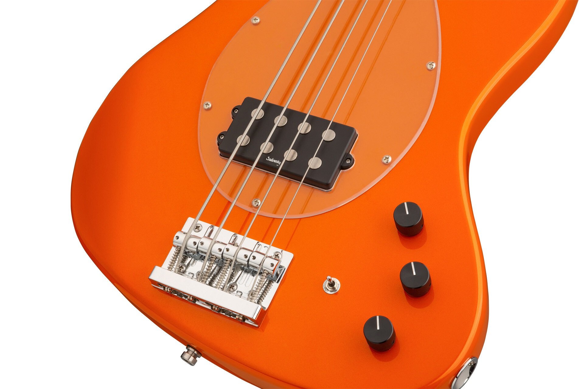 MetroExpress 21-Fret Vintage M  Bass Candy Apple Orange  Metallic (B-Stock)