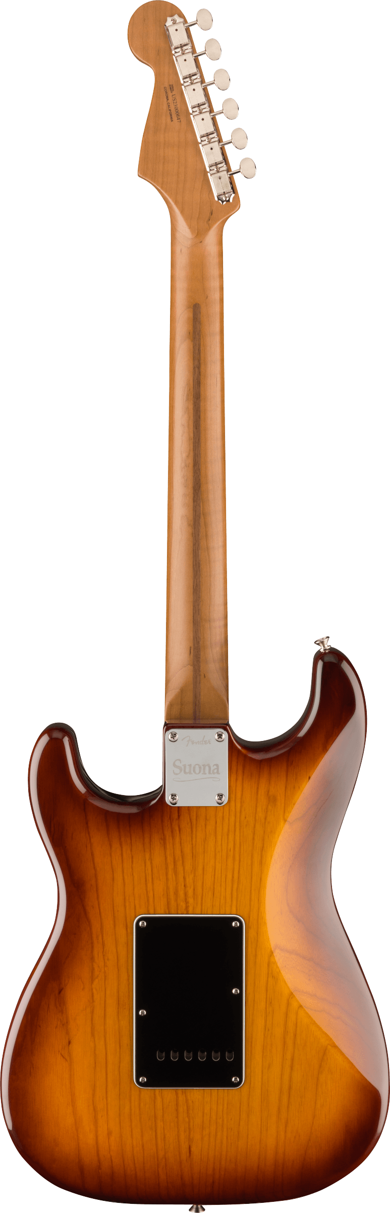 Limited Edition Suona Stratocaster® Thinline, Ebony Fingerboard, Violin Burst