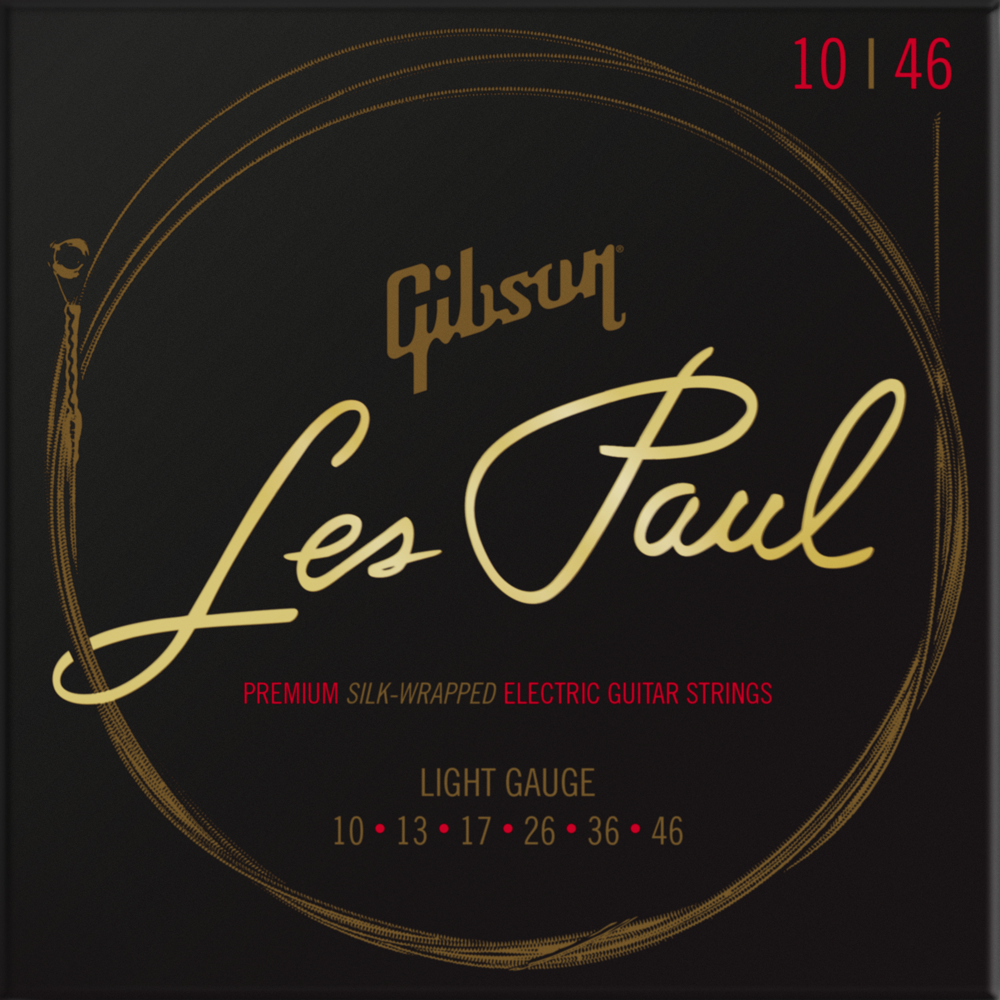 Les Paul Premium Silk-wrapped Strings, Light Gauge 010-046