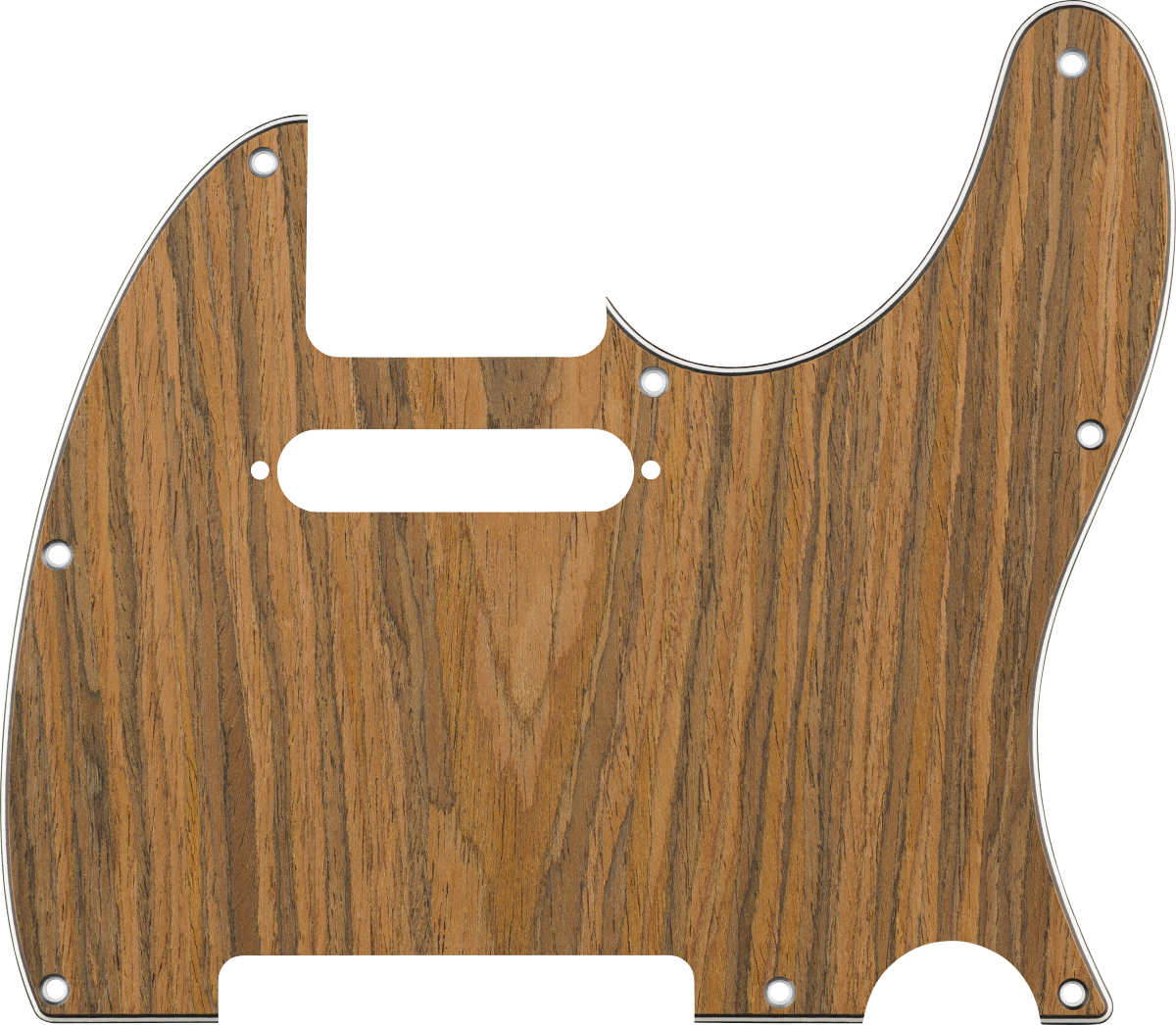 Gitarren-Schlagbrett, Holzoptik, Braun, Gitarren-Ersatzteil, Montagelöcher