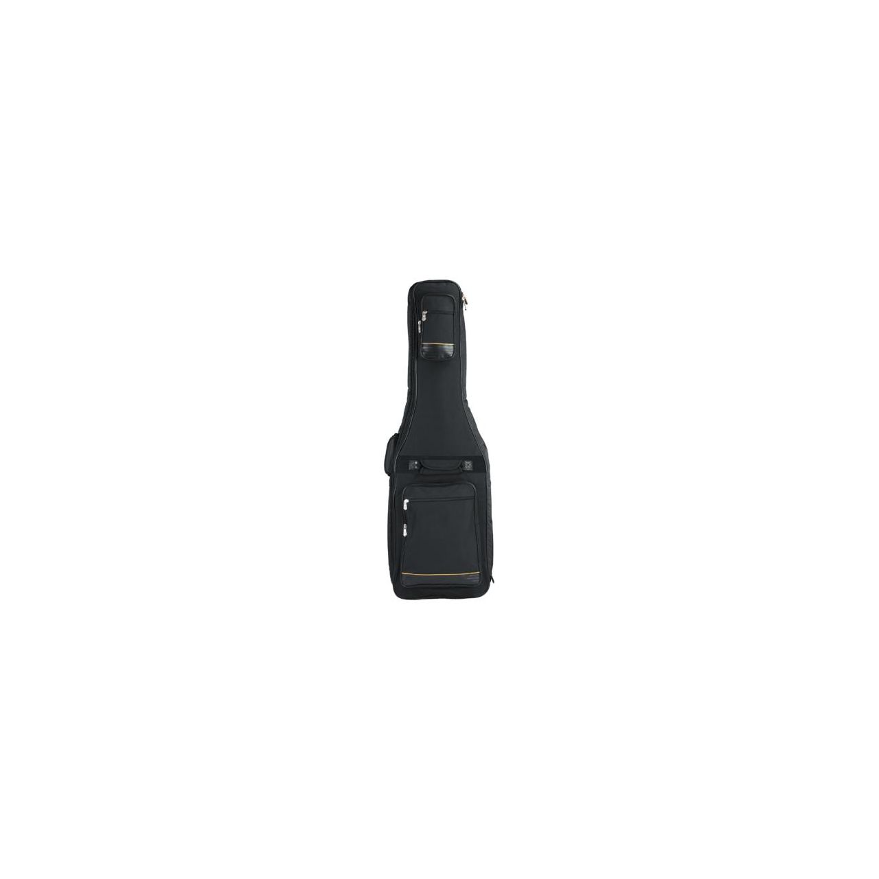Premium Double Bag for 2 x Bass Guitar Black