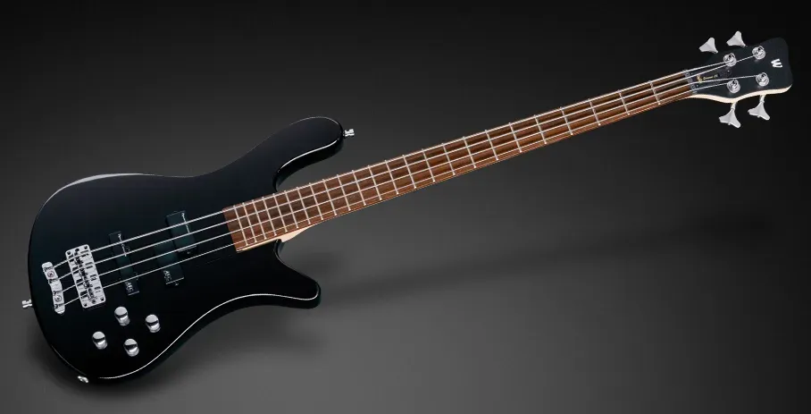 RockBass Streamer LX 4-String - Solid Black High Polish (B-Stock)
