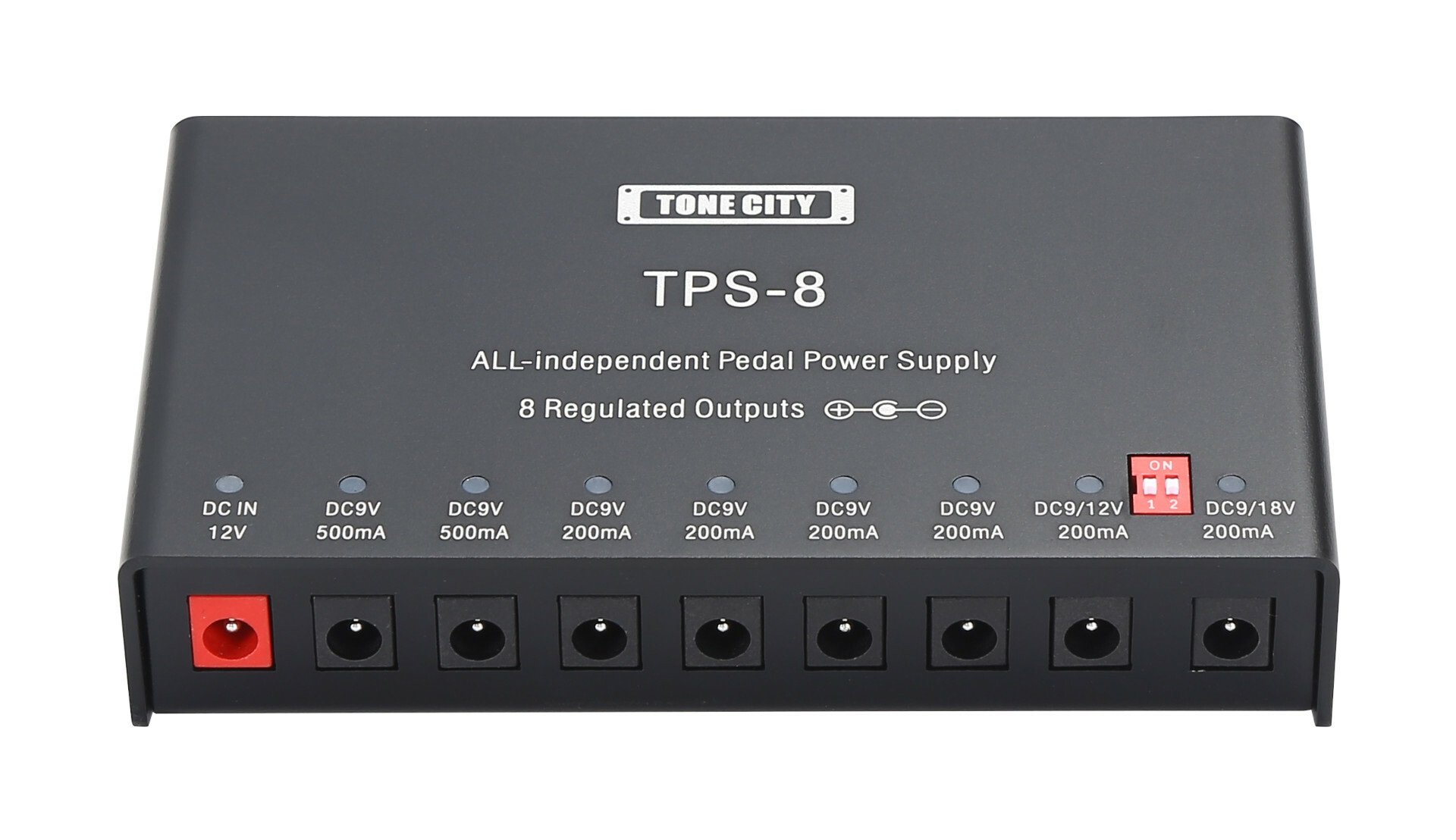 TPS-08 - Multi Power Supply with 8 Outputs