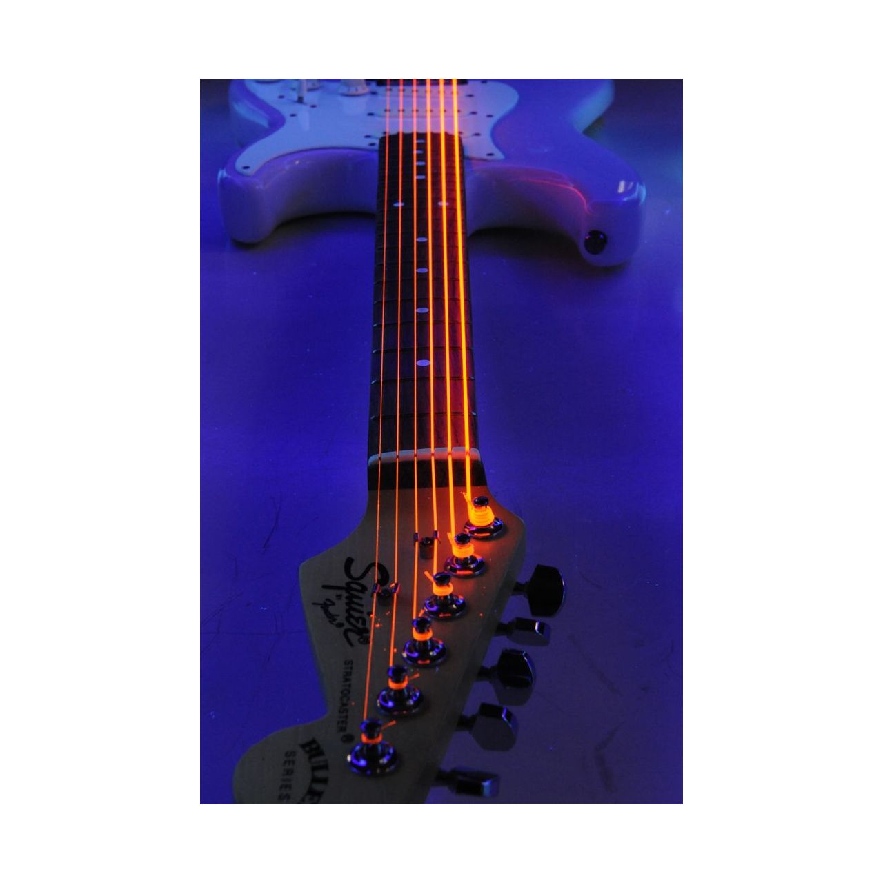 Hi-Def Neon Saitensatz für E-Gitarre Orange 009-046